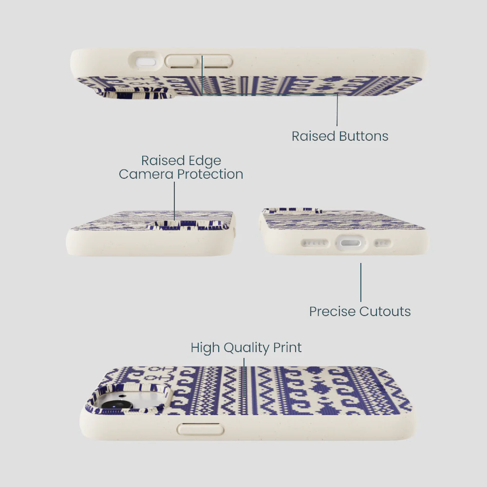 London Fog Ocean Knit iPhone 16e/17e Case - Image 3