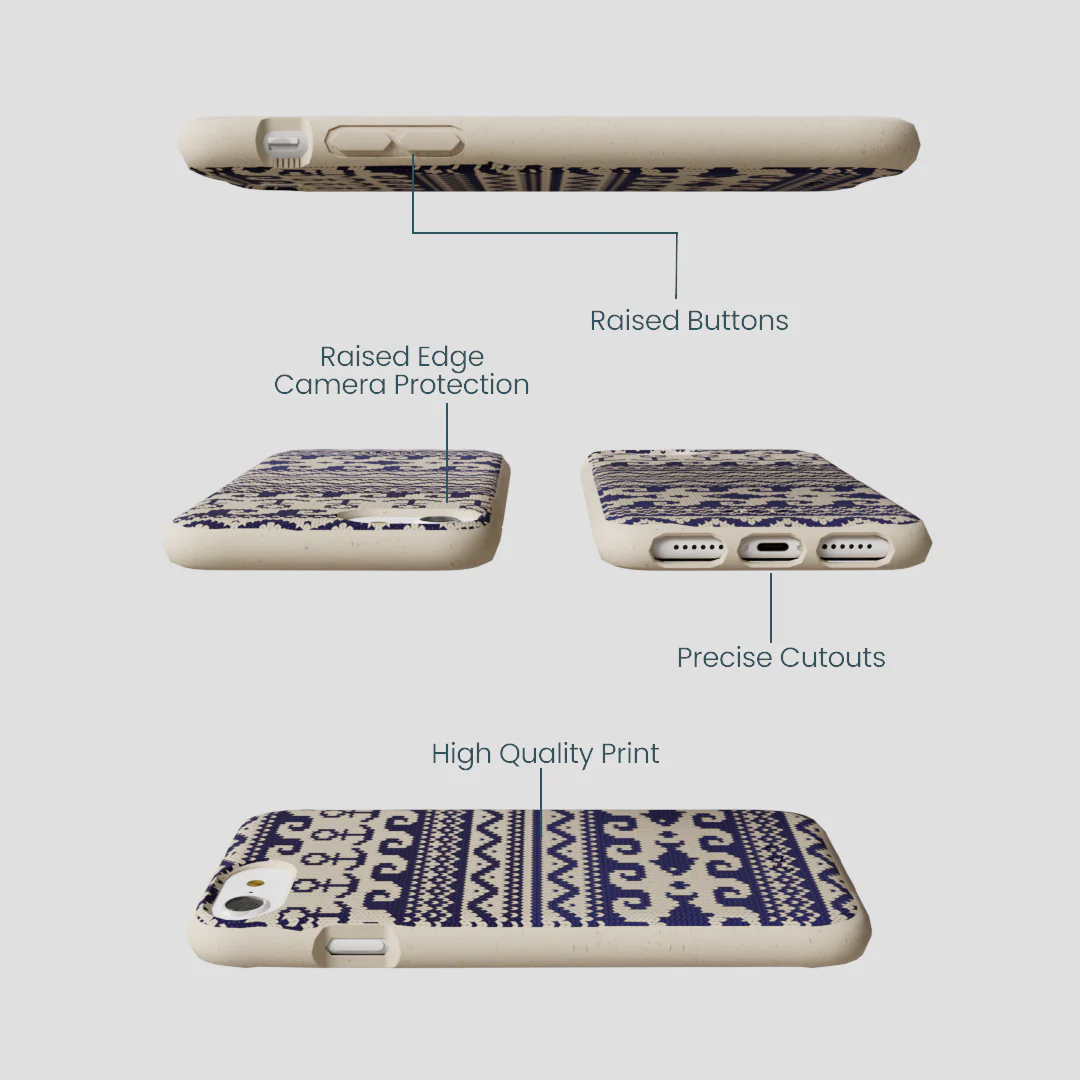 London Fog Ocean Knit iPhone 6/6s/7/8/SE Case - Image 3