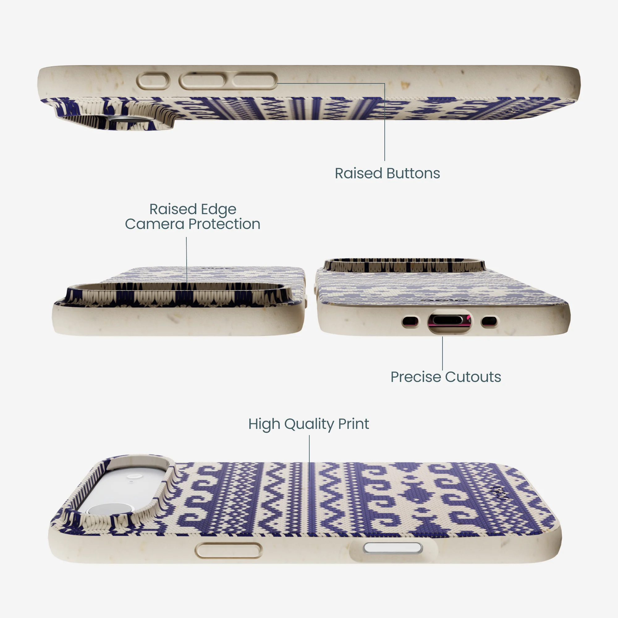 London Fog Ocean Knit iPhone Air Case - Image 3