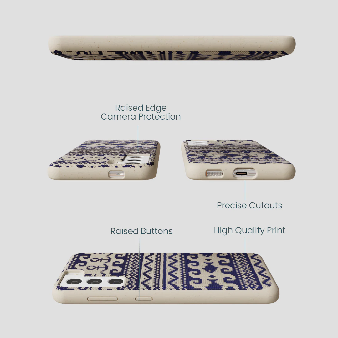 London Fog Ocean Knit Samsung Galaxy S22 Case - Image 3