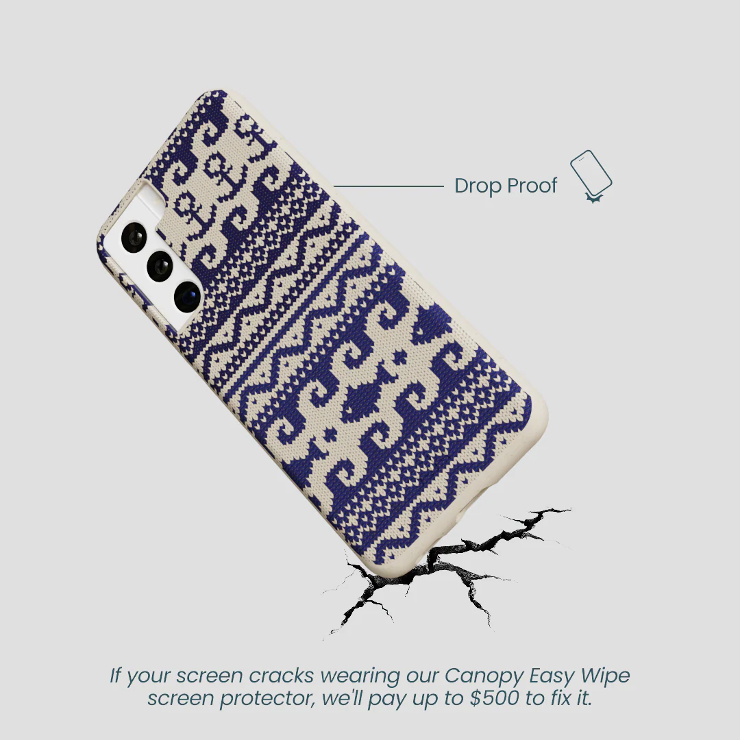 London Fog Ocean Knit Samsung Galaxy S22 Case - Image 5