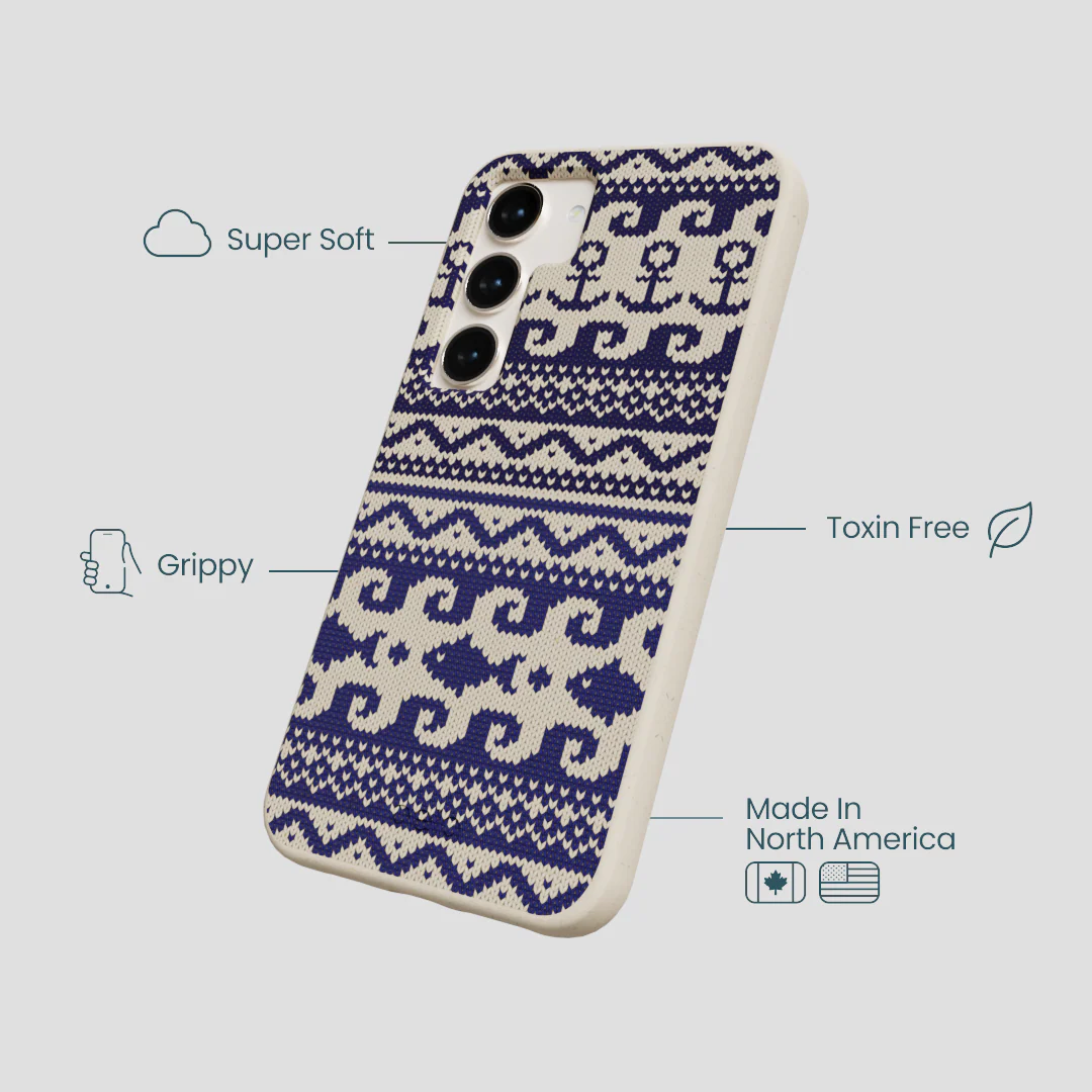 London Fog Ocean Knit Samsung Galaxy S23 Case - Image 4