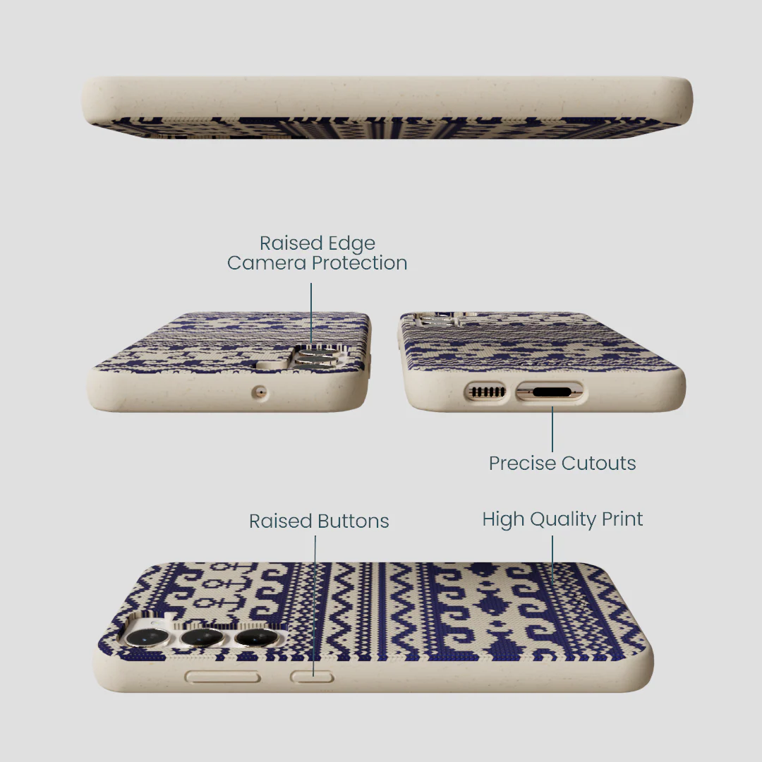 London Fog Ocean Knit Samsung Galaxy S23+(Plus) Case - Image 3
