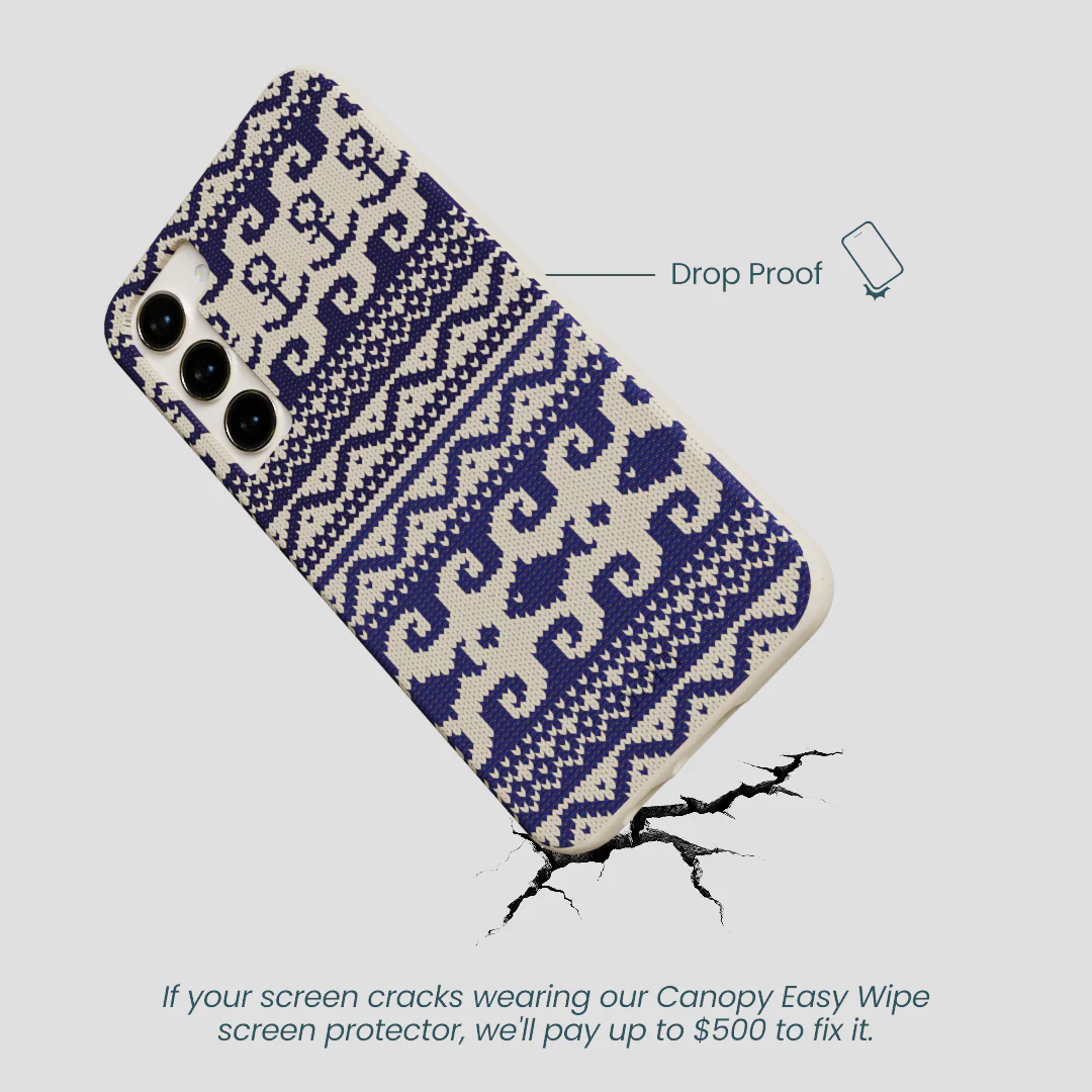 London Fog Ocean Knit Samsung Galaxy S23+(Plus) Case - Image 5