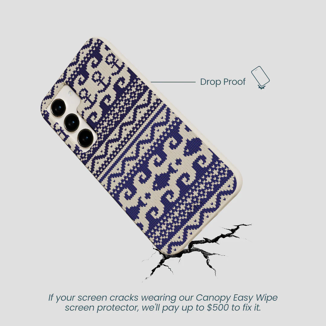 London Fog Ocean Knit Samsung Galaxy S24 Case - Image 5