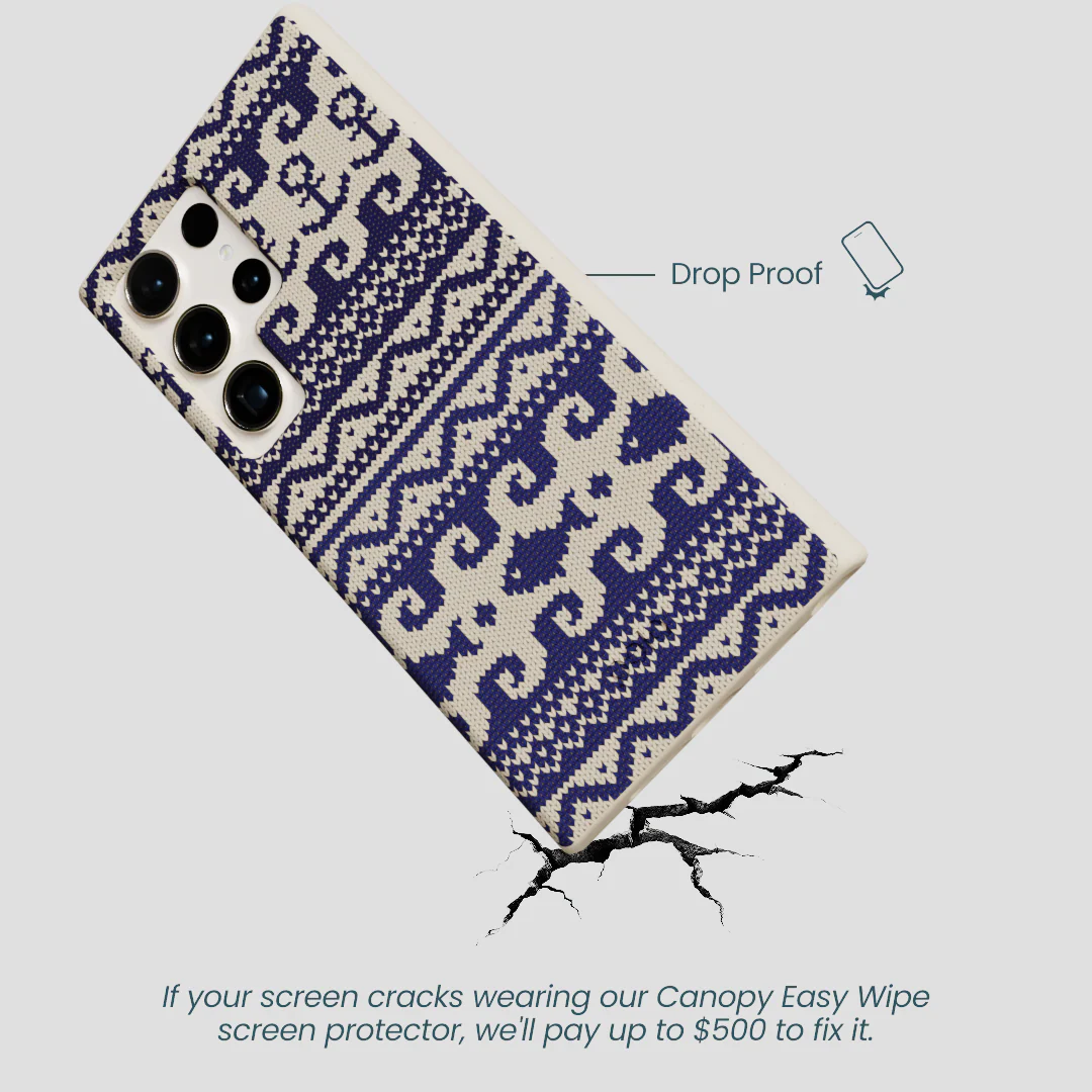 London Fog Ocean Knit Samsung Galaxy S24 Ultra Case - Image 5