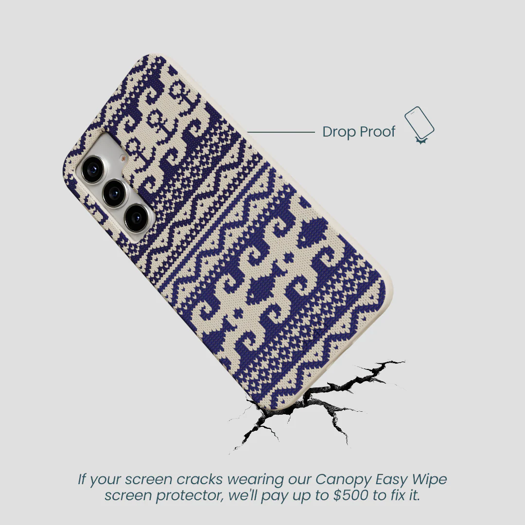 London Fog Ocean Knit Samsung Galaxy S25 Case - Image 5