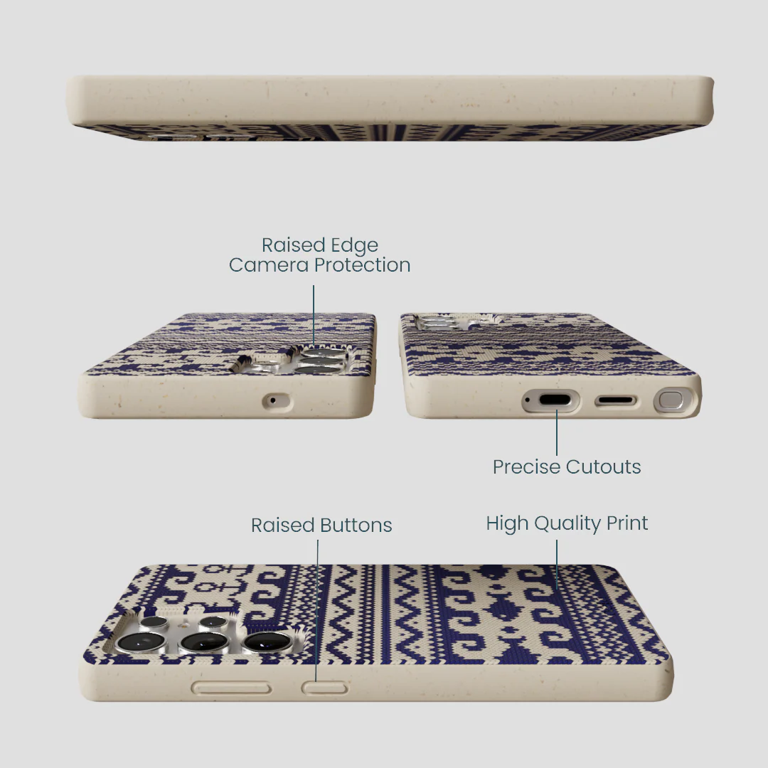 London Fog Ocean Knit Samsung Galaxy S25 Ultra Case - Image 3