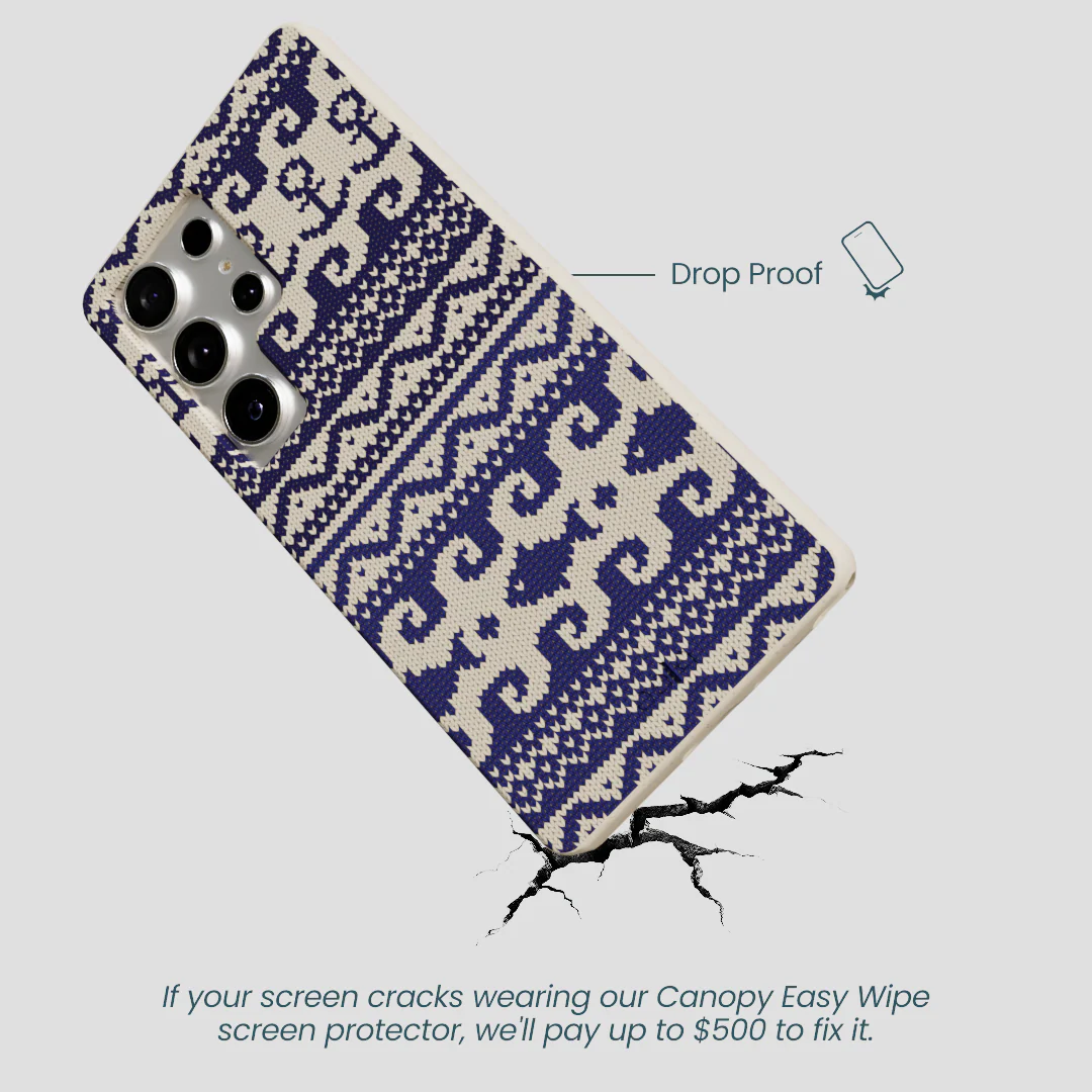 London Fog Ocean Knit Samsung Galaxy S25 Ultra Case - Image 5