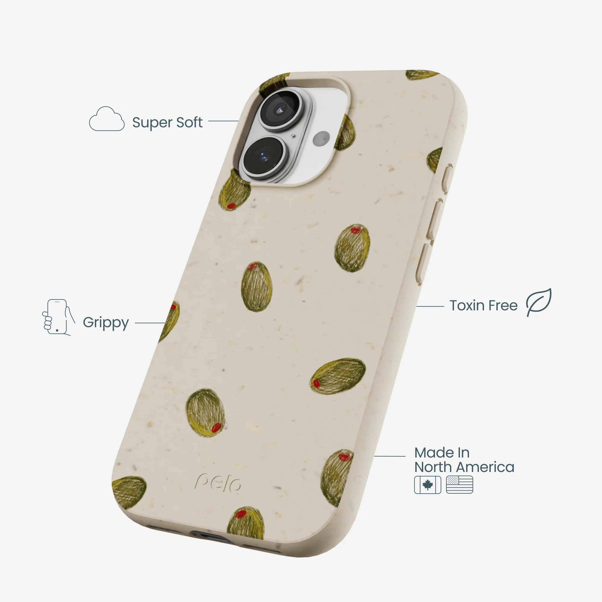 London Fog Olive Party iPhone 17 Case - Image 4