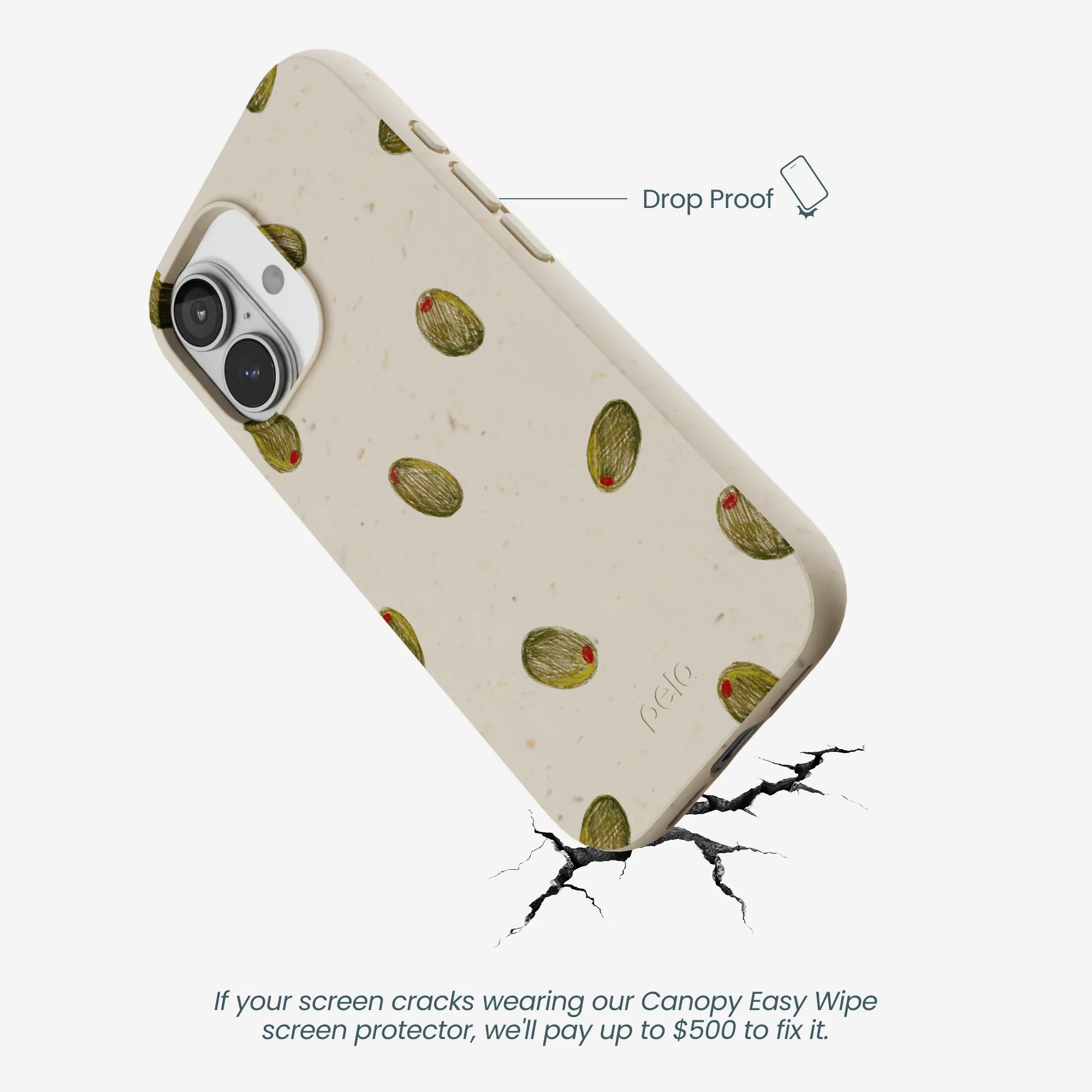 London Fog Olive Party iPhone 17 Case - Image 5