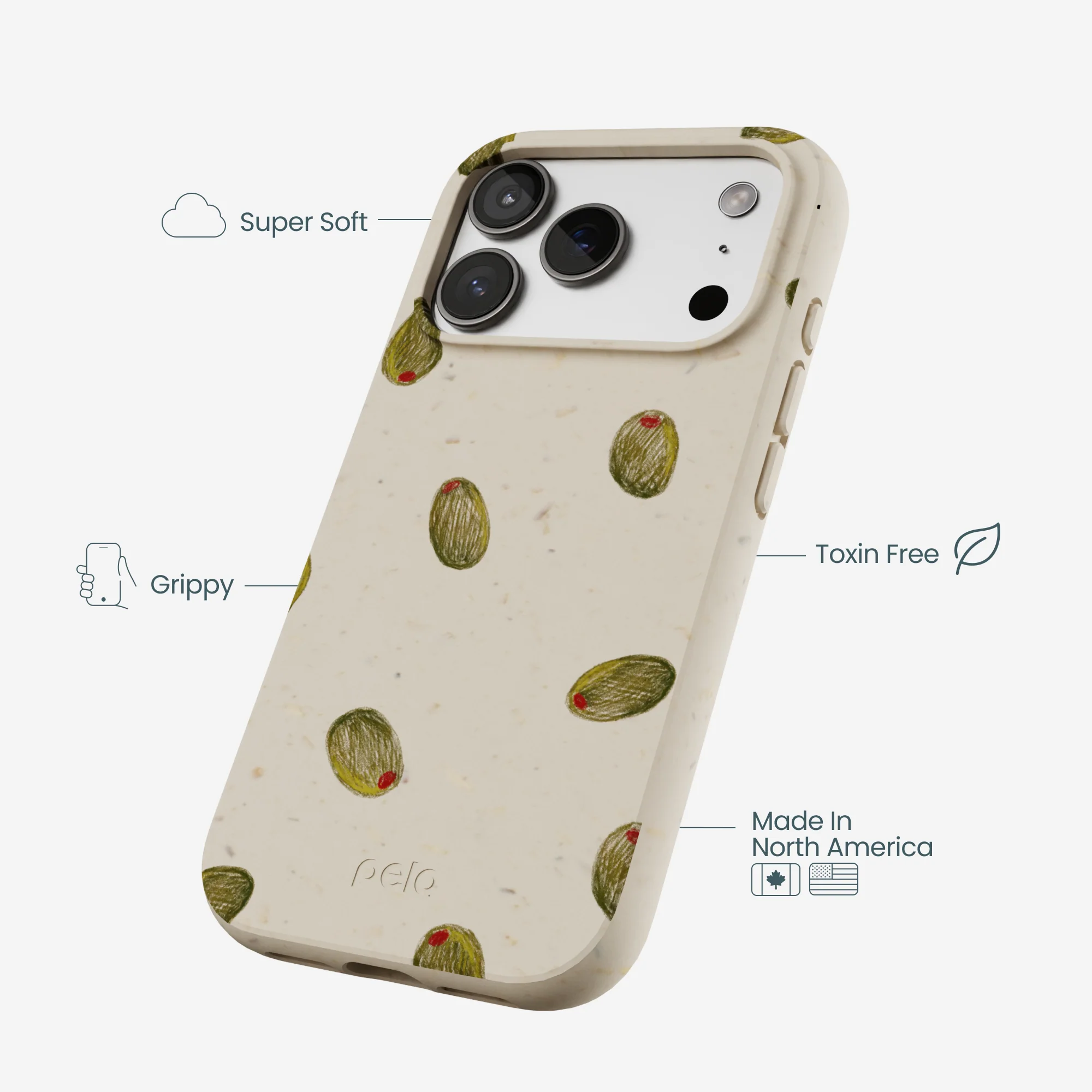 London Fog Olive Party iPhone 17 Pro Case - Image 4