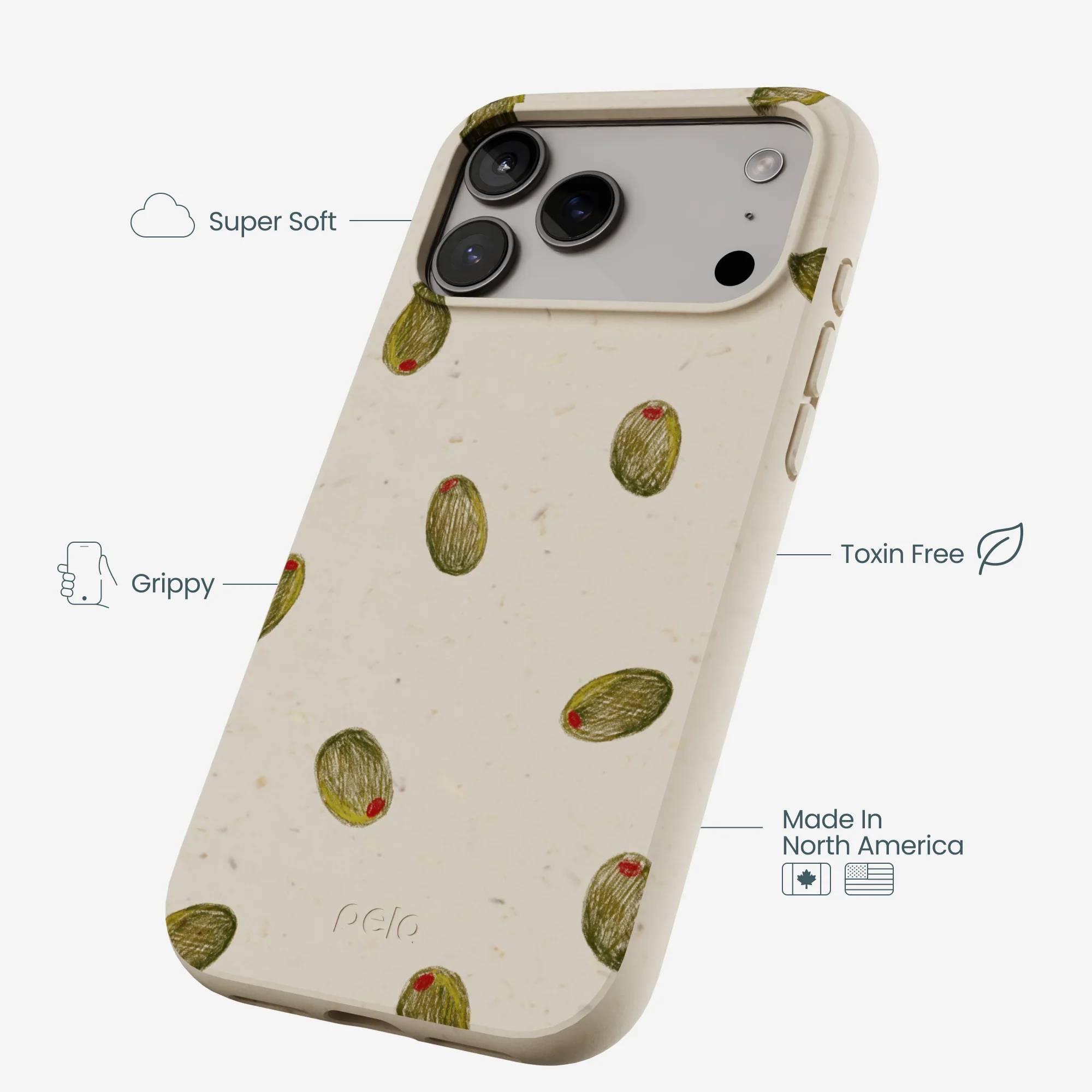 London Fog Olive Party iPhone 17 Pro Max Case - Image 4
