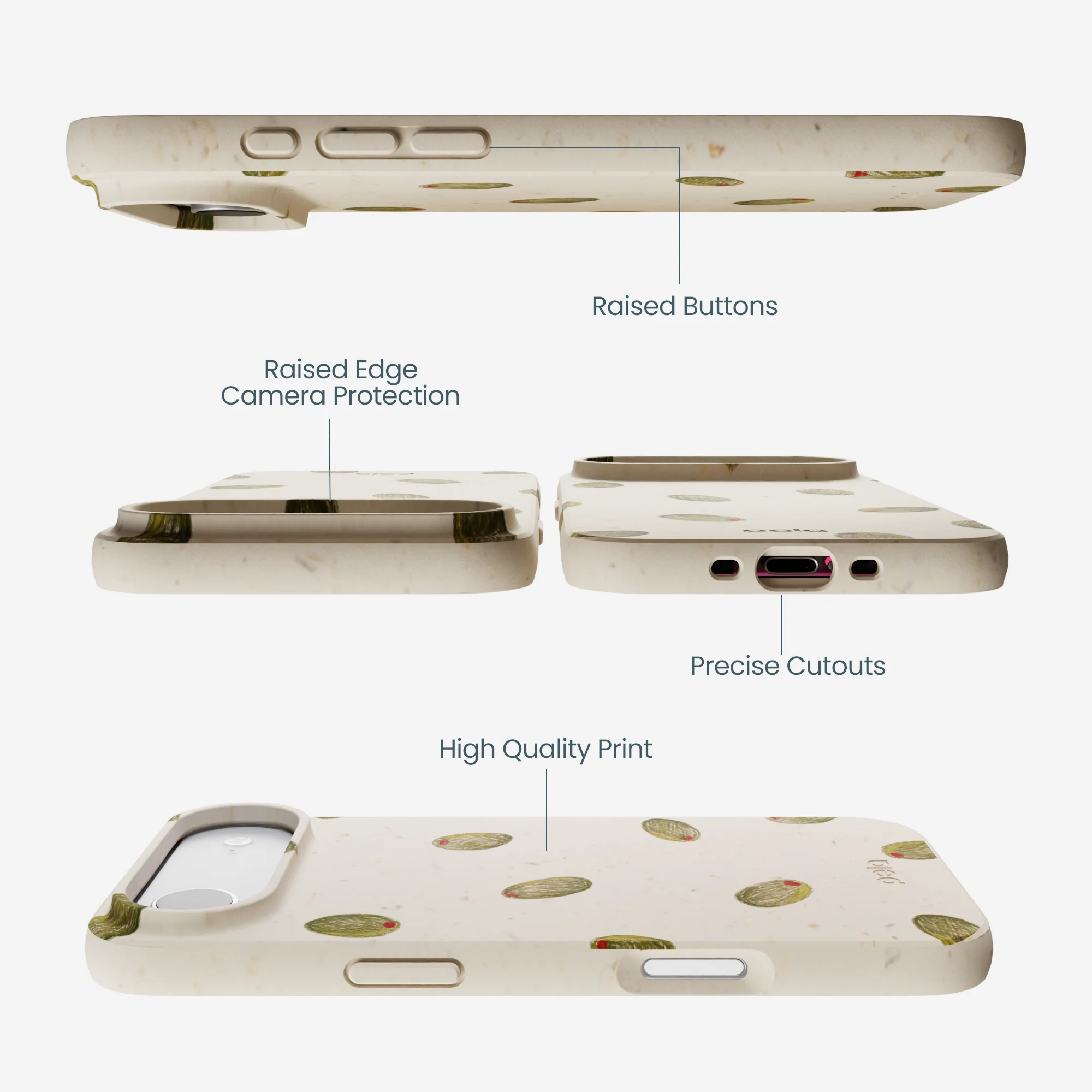 London Fog Olive Party iPhone Air Case - Image 3