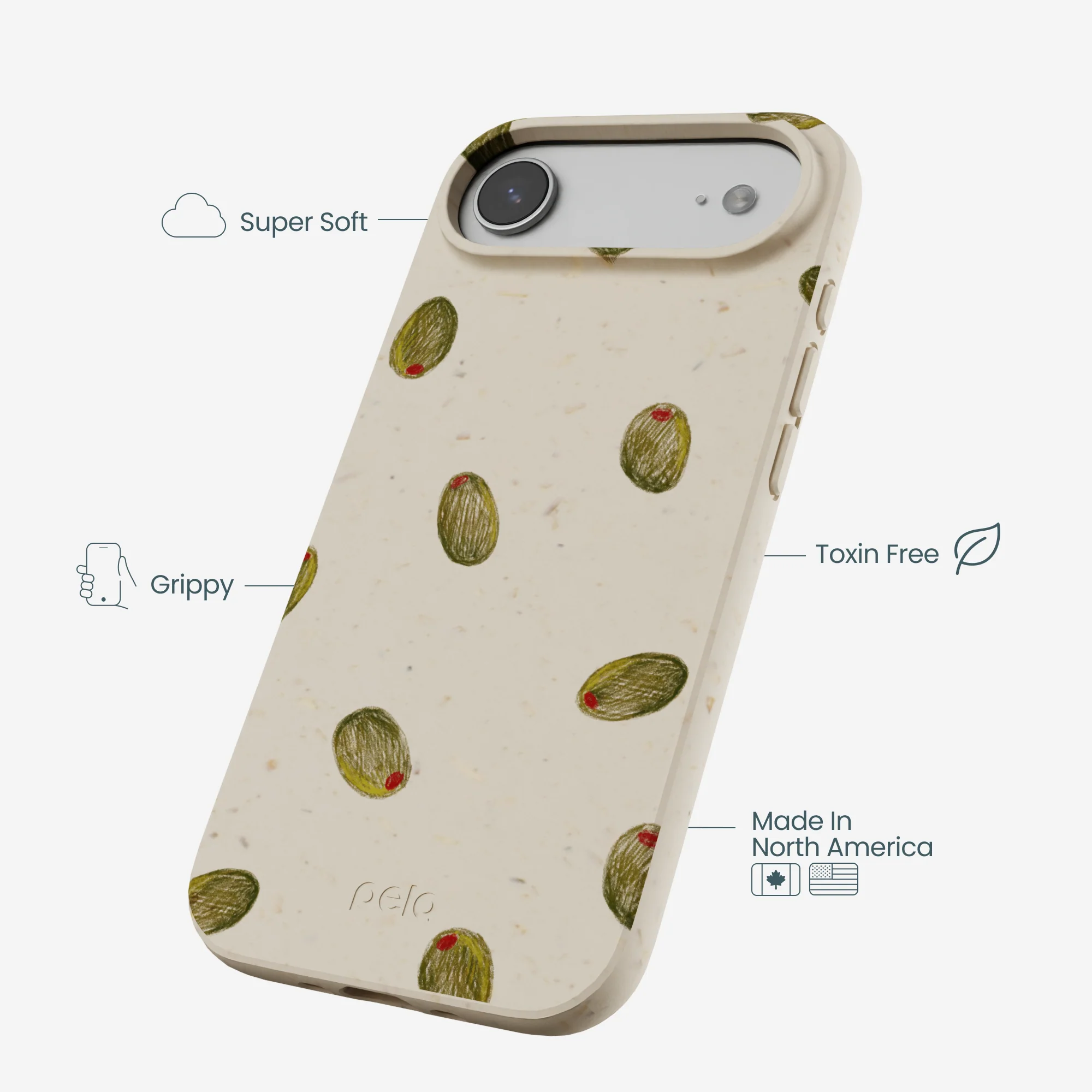 London Fog Olive Party iPhone Air Case - Image 4