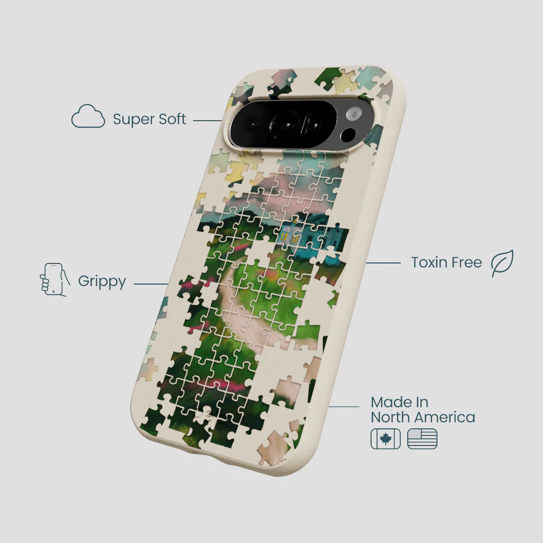 London Fog Peaceful Puzzle Google Pixel 10/10 Pro Case - Image 3