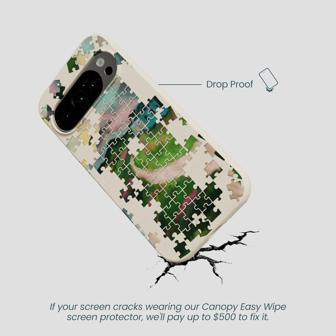London Fog Peaceful Puzzle Google Pixel 10/10 Pro Case - Image 4