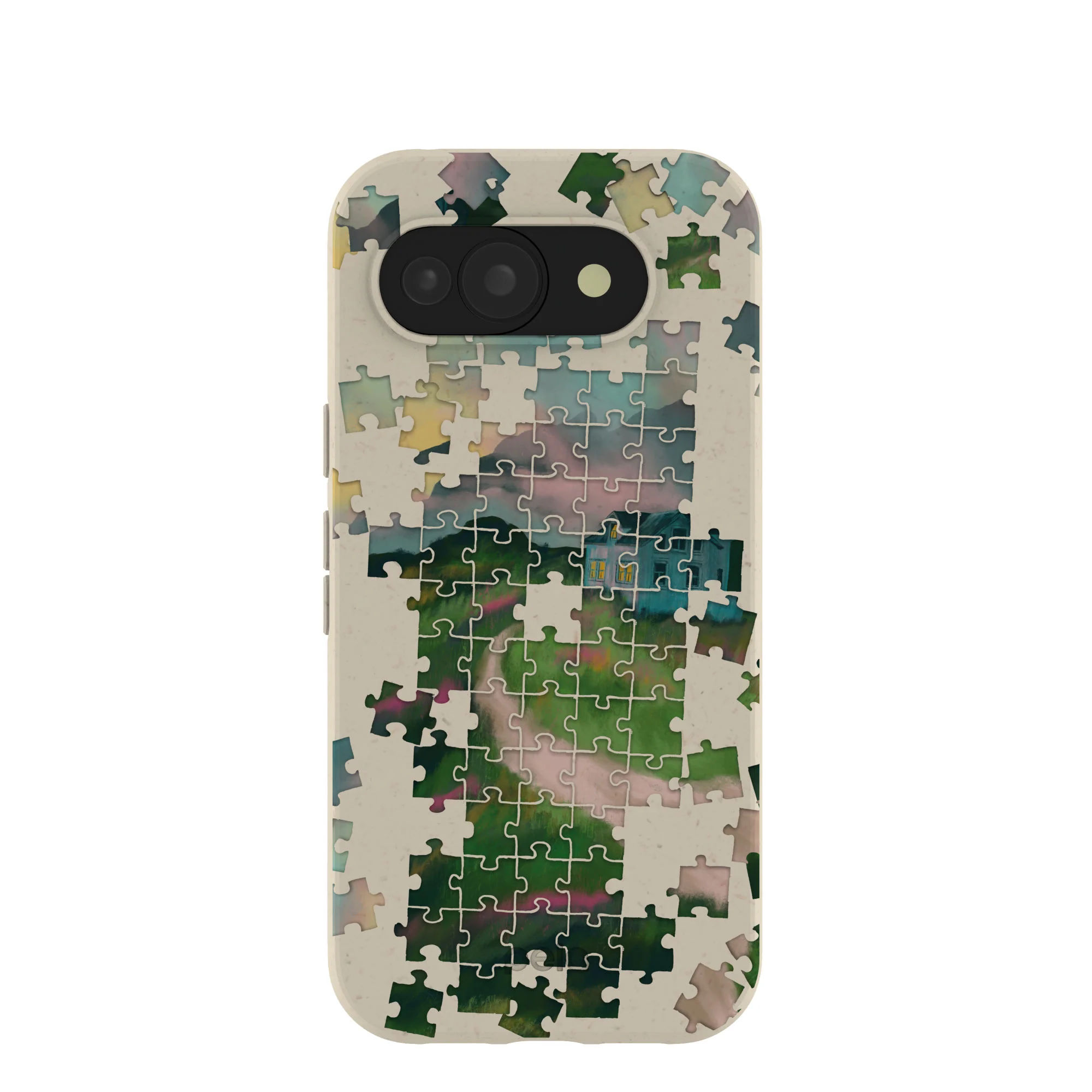 London Fog Peaceful Puzzle Google Pixel 10a Case