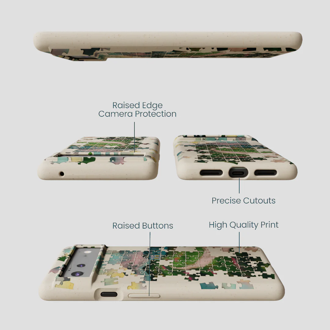 London Fog Peaceful Puzzle Google Pixel 6a Case - Image 2