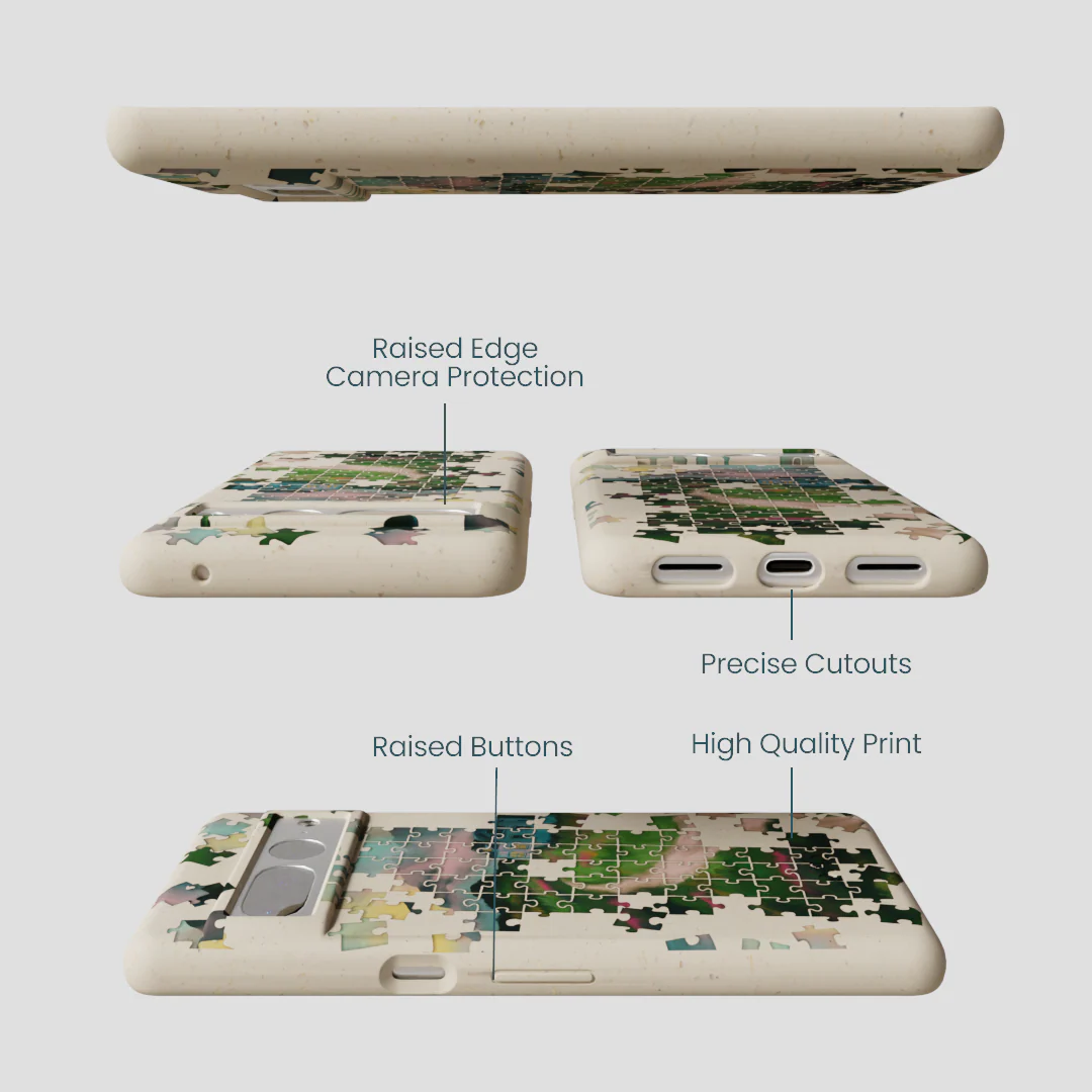 London Fog Peaceful Puzzle Google Pixel 7 Pro Case - Image 2