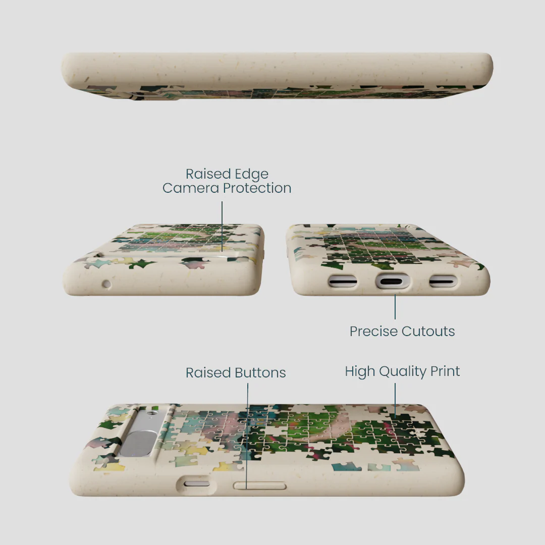 London Fog Peaceful Puzzle Google Pixel 7a Case - Image 2