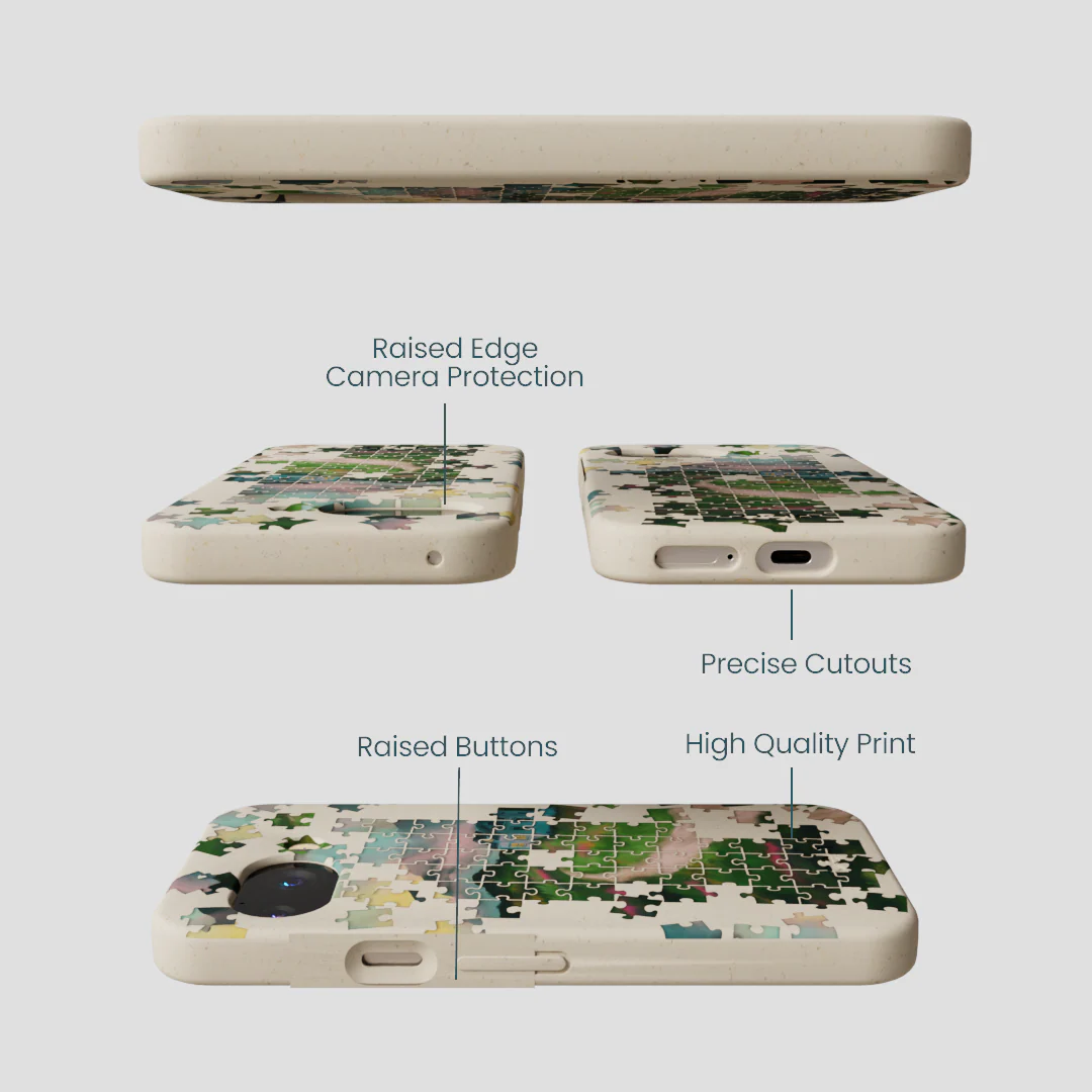 London Fog Peaceful Puzzle Google Pixel 9a Case - Image 2