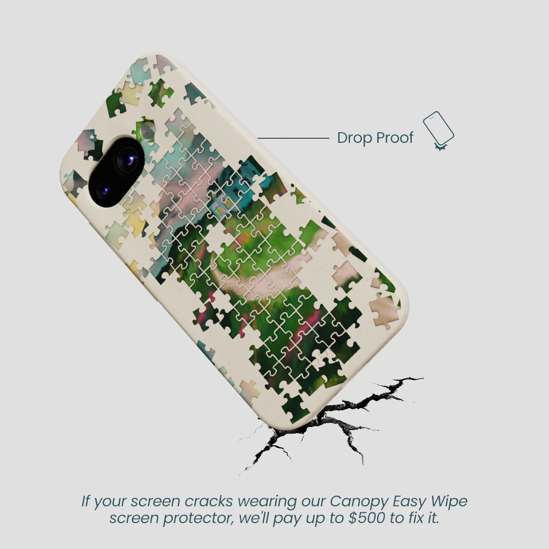 London Fog Peaceful Puzzle Google Pixel 9a Case - Image 4