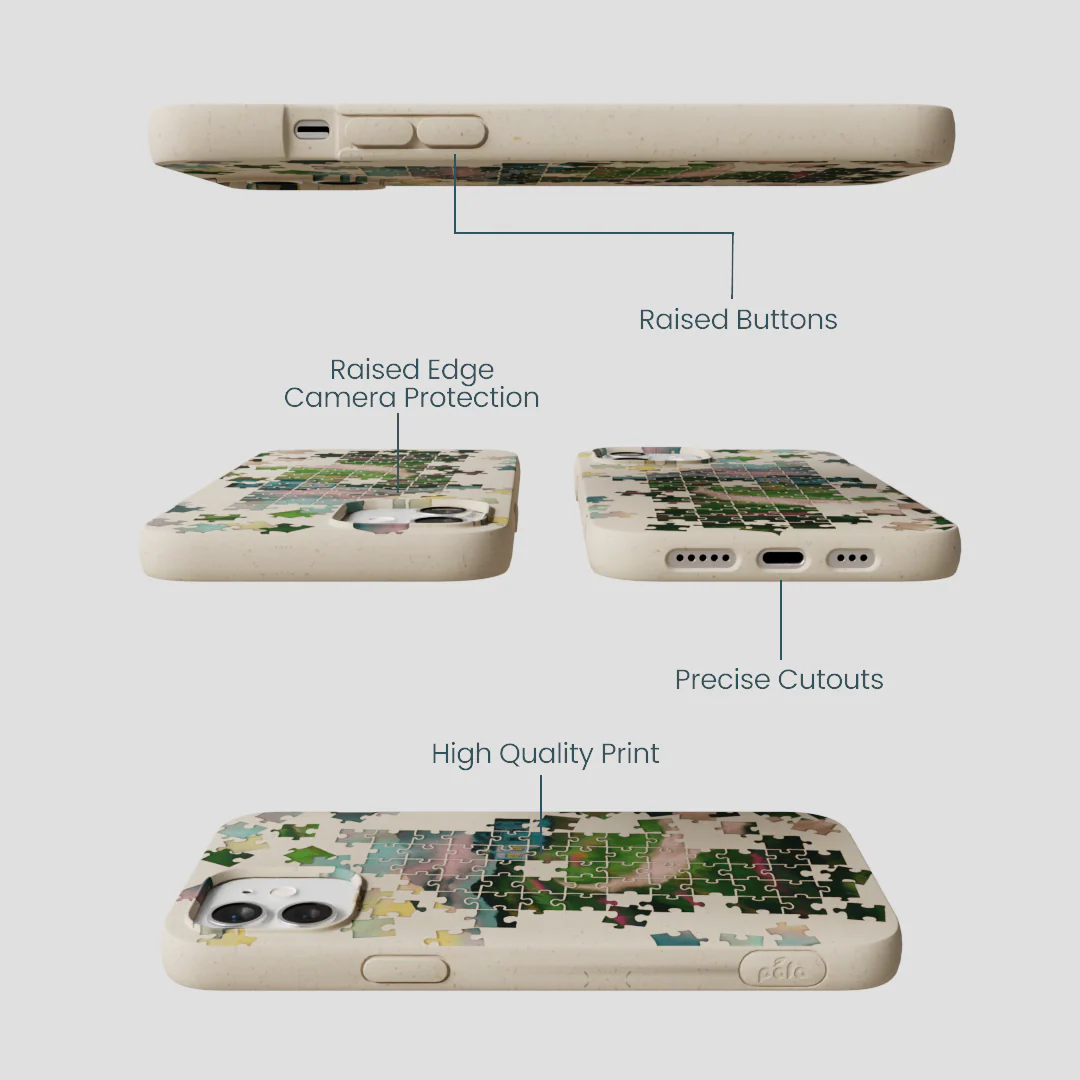London Fog Peaceful Puzzle iPhone 12/ iPhone 12 Pro Case - Image 3