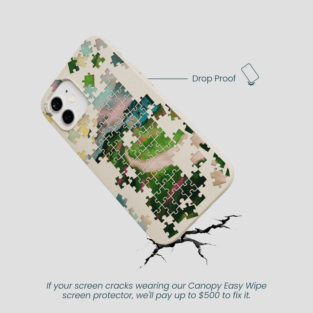 London Fog Peaceful Puzzle iPhone 12/ iPhone 12 Pro Case - Image 5