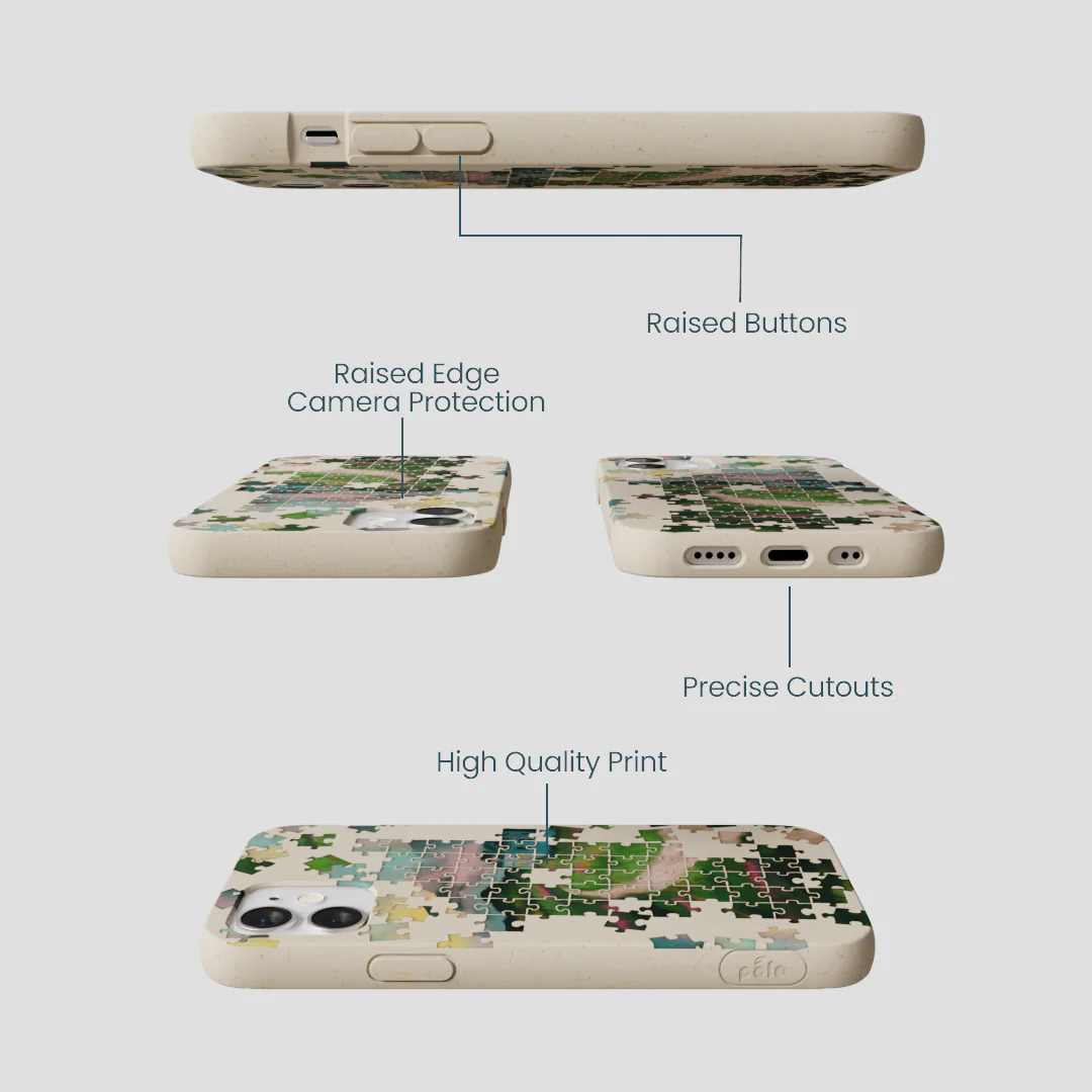 London Fog Peaceful Puzzle iPhone 12 Mini Case - Image 3