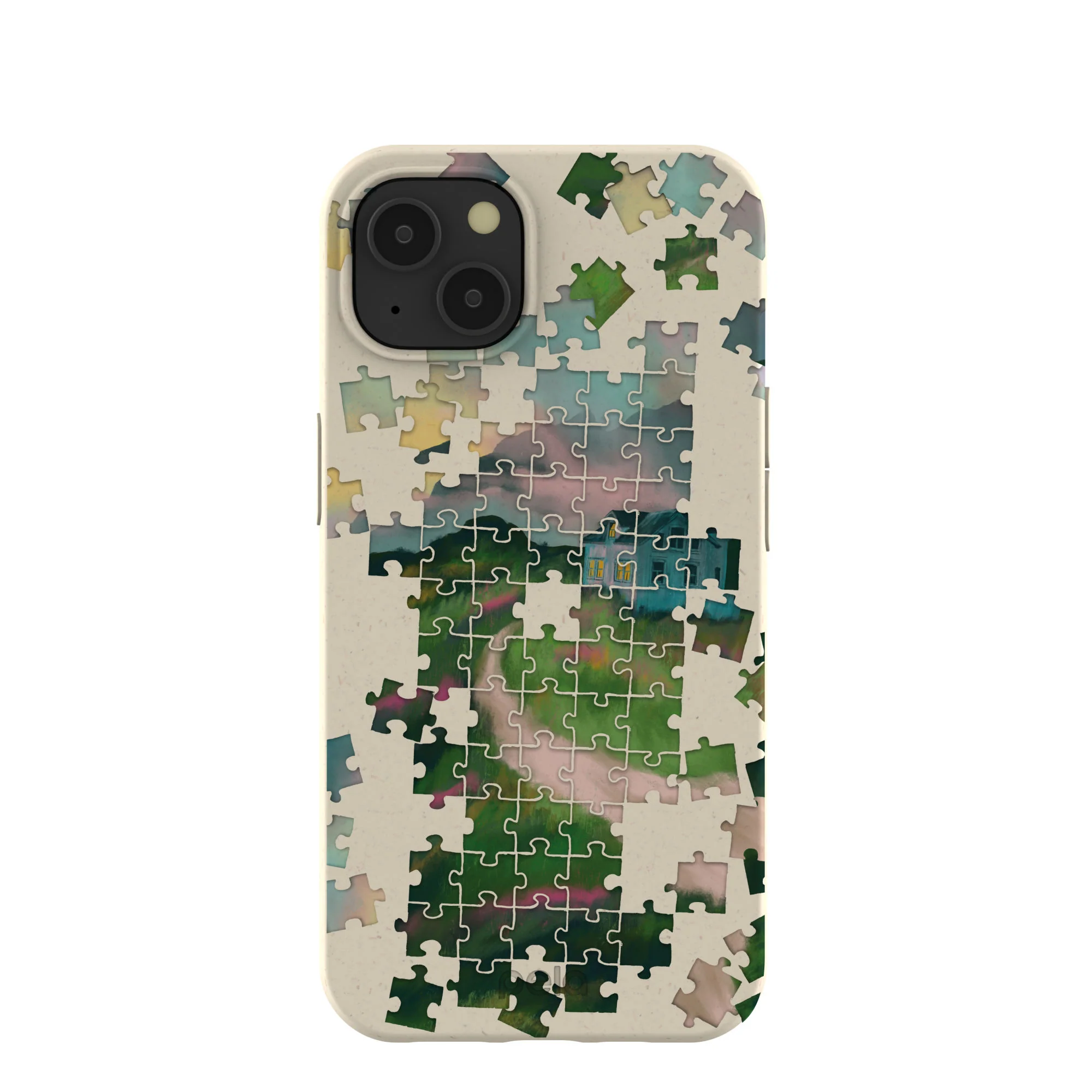 London Fog Peaceful Puzzle iPhone 13 Case