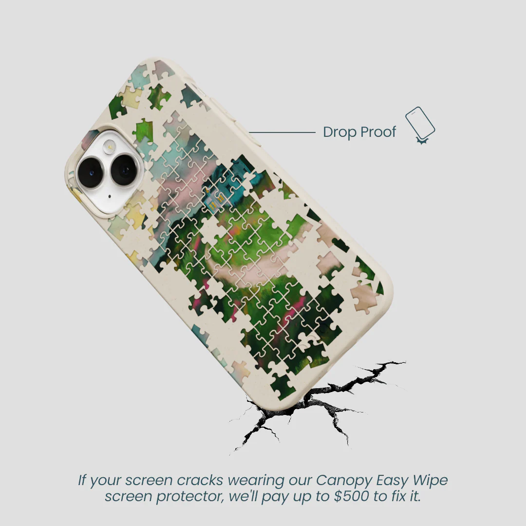 London Fog Peaceful Puzzle iPhone 13 Case - Image 5