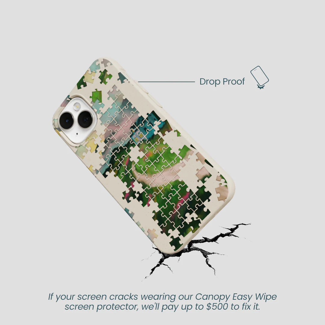 London Fog Peaceful Puzzle iPhone 13 Mini Case - Image 5