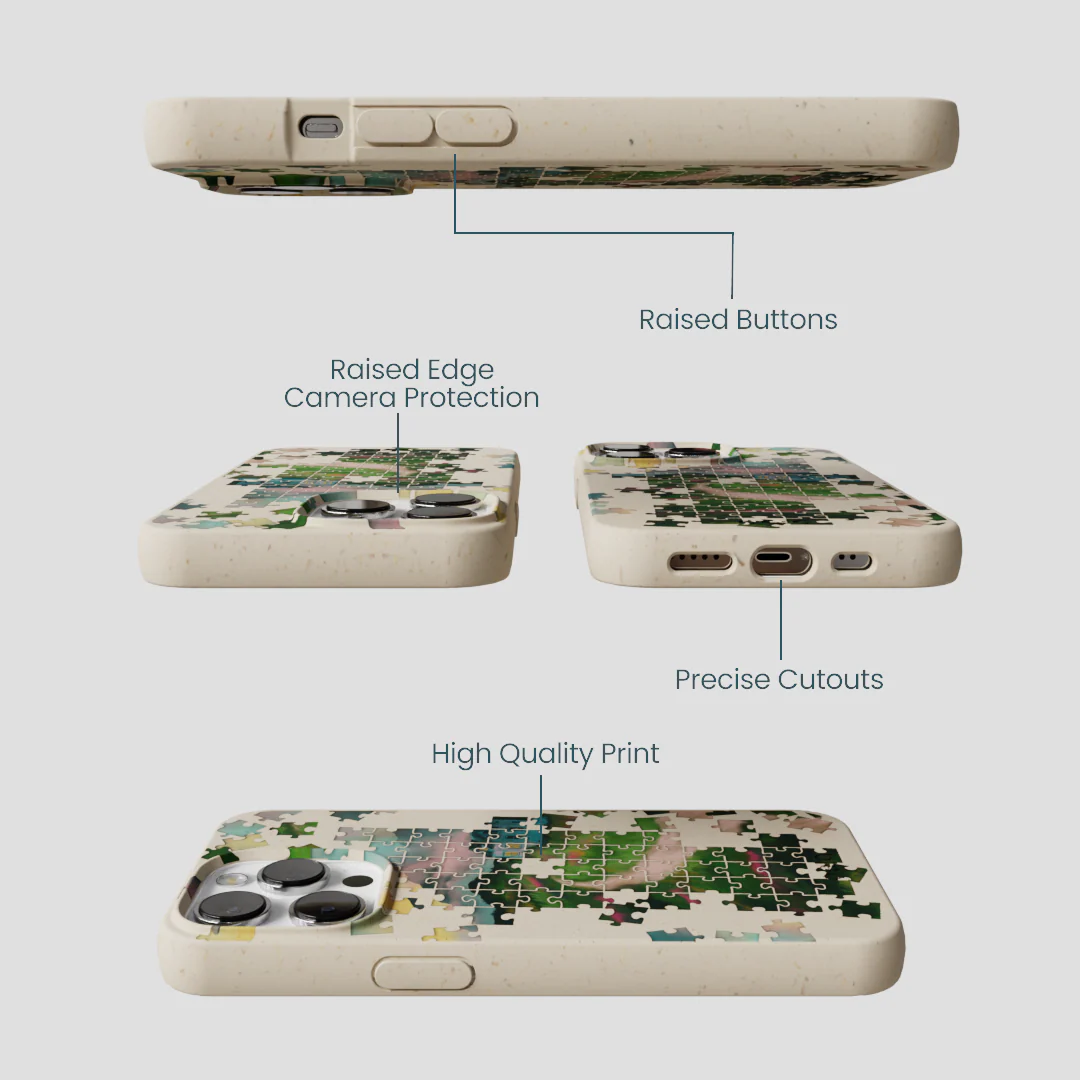 London Fog Peaceful Puzzle iPhone 13 Pro Case - Image 3