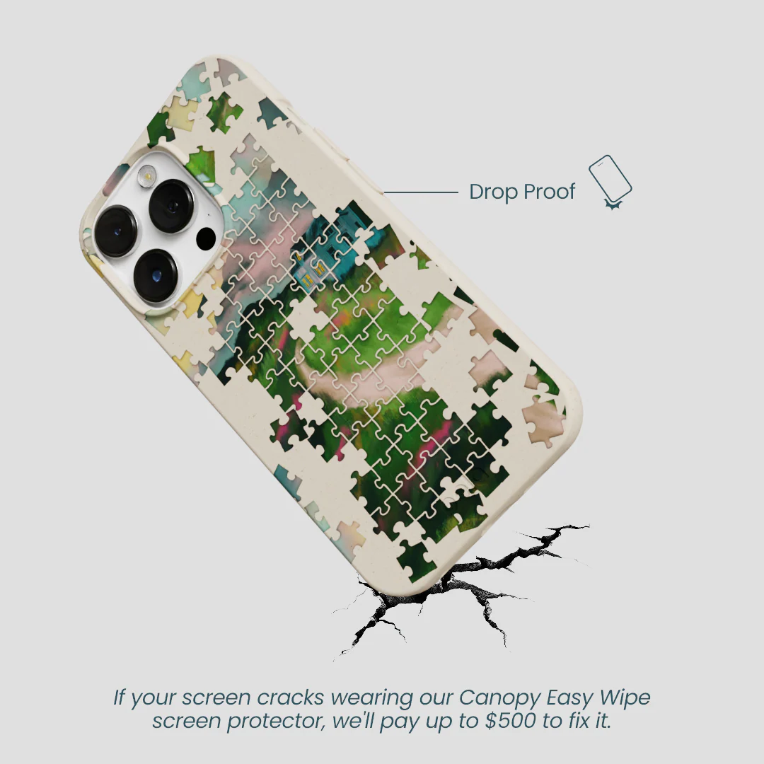 London Fog Peaceful Puzzle iPhone 13 Pro Max Case - Image 5