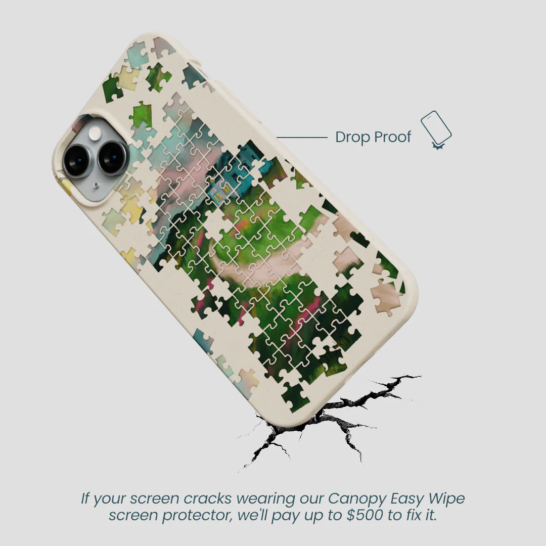 London Fog Peaceful Puzzle iPhone 14 Plus Case - Image 5