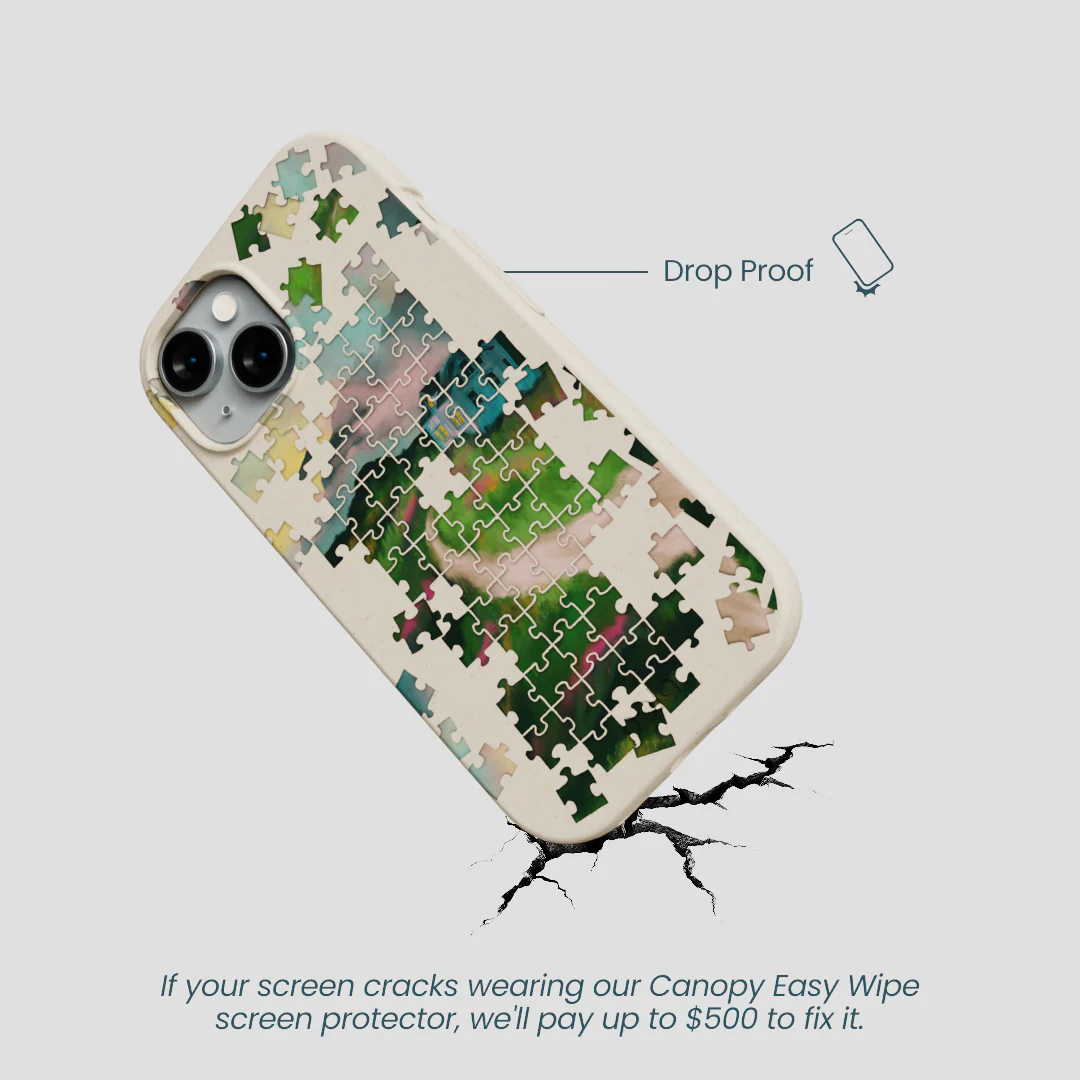 London Fog Peaceful Puzzle iPhone 15 Case - Image 5