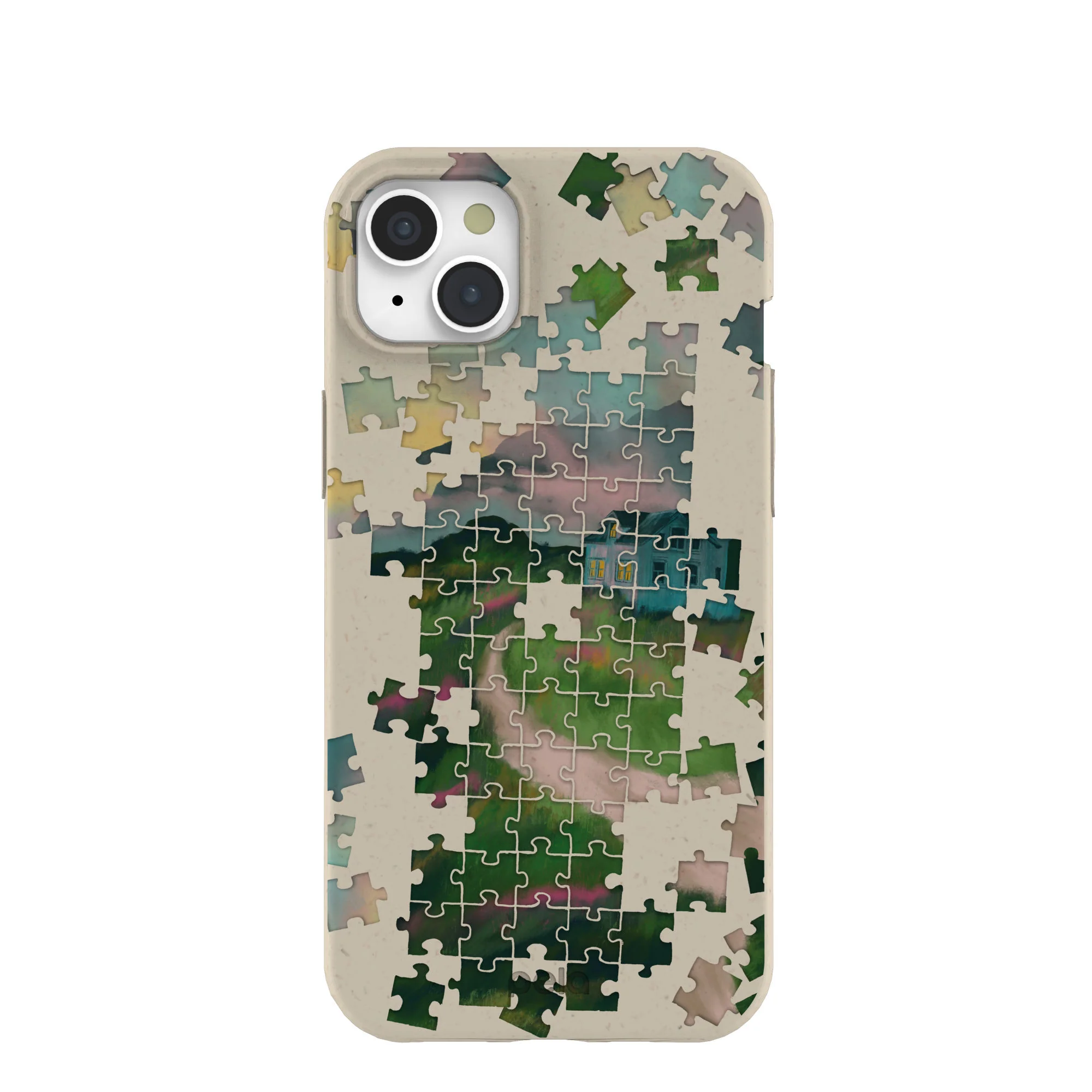London Fog Peaceful Puzzle iPhone 15 Plus Case