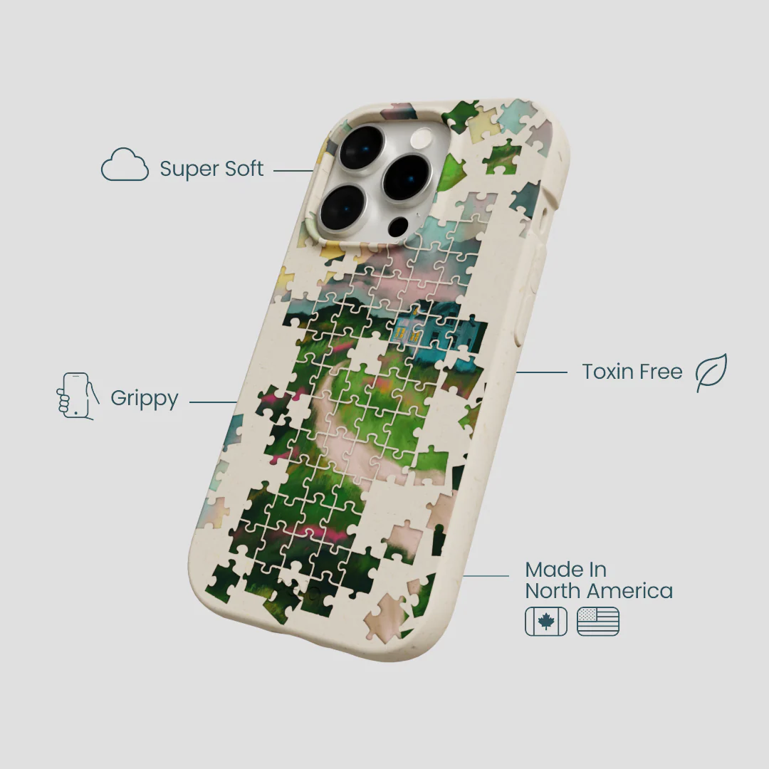 London Fog Peaceful Puzzle iPhone 15 Pro Case - Image 4