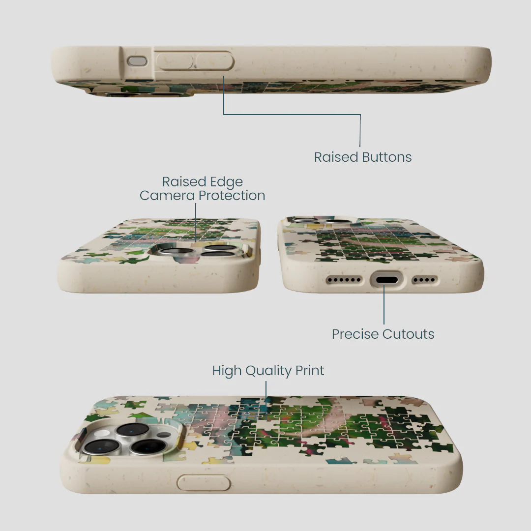 London Fog Peaceful Puzzle iPhone 15 Pro Max Case - Image 3