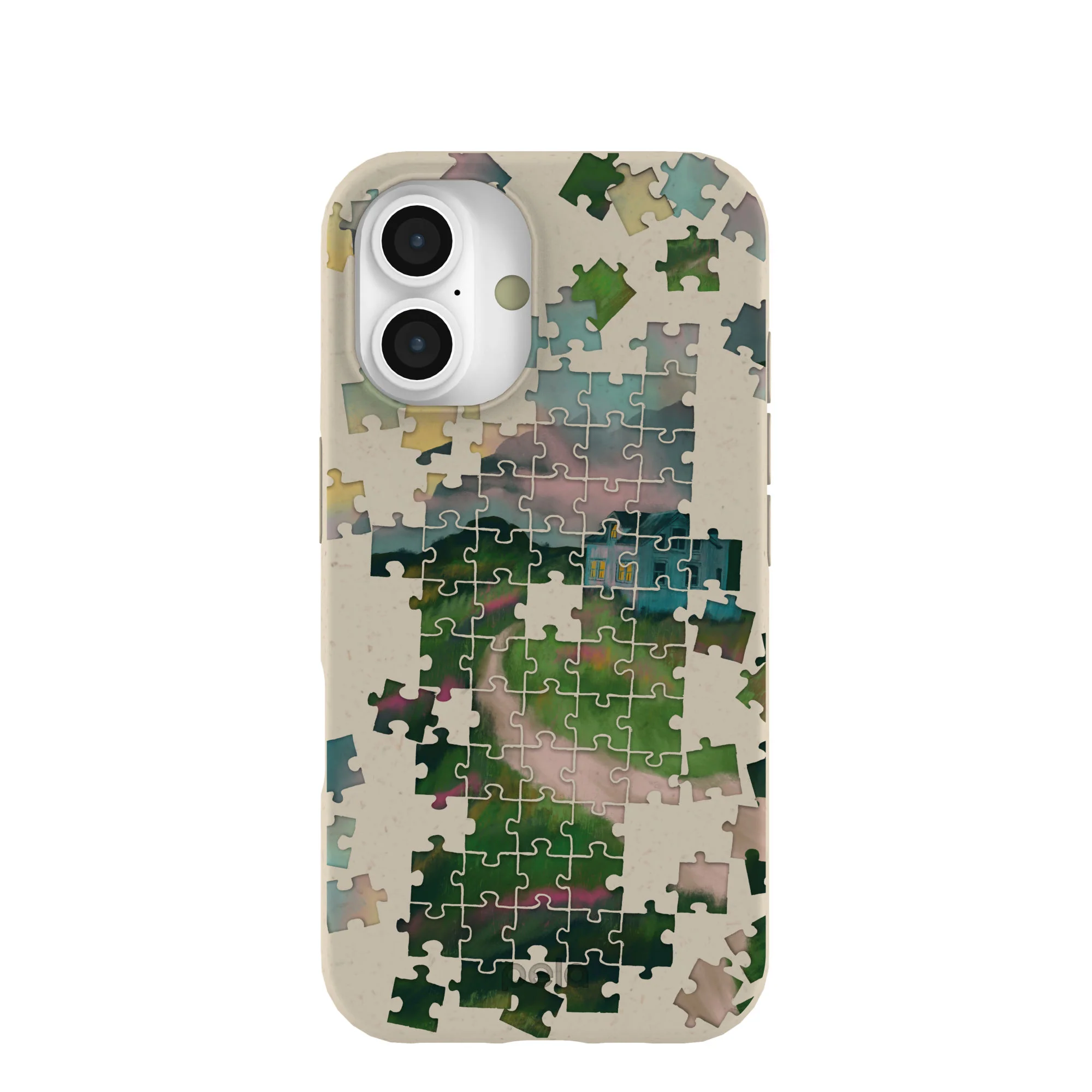 London Fog Peaceful Puzzle iPhone 16 Case