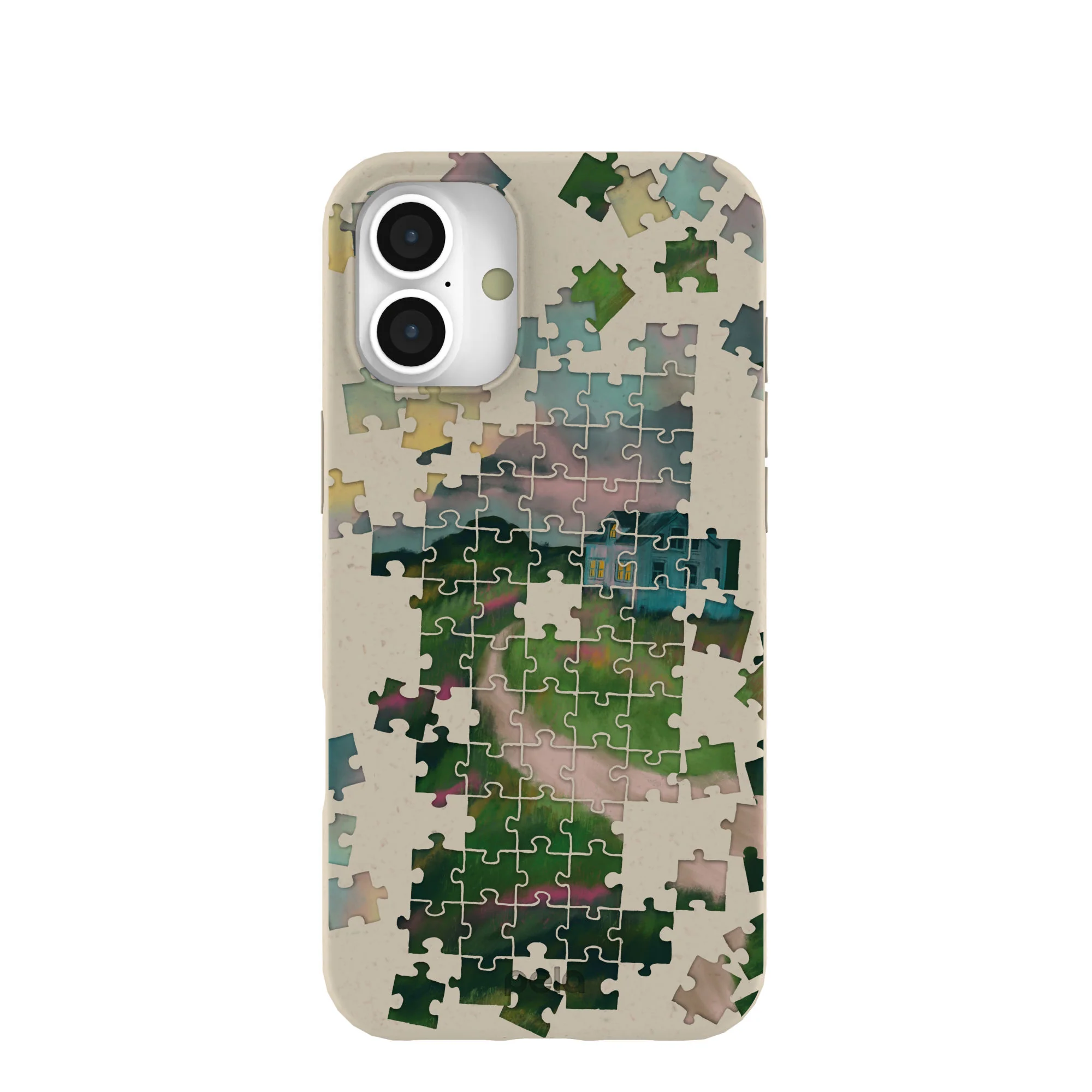 London Fog Peaceful Puzzle iPhone 16 Plus Case