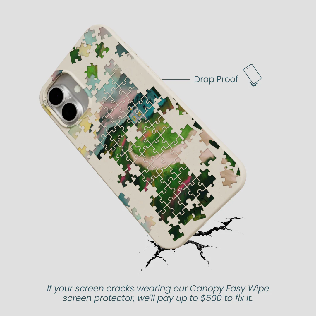 London Fog Peaceful Puzzle iPhone 16 Plus Case - Image 5