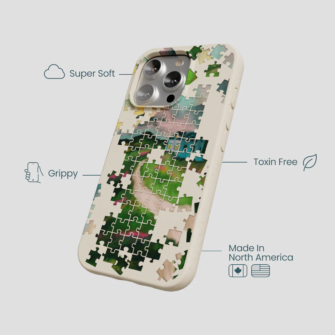 London Fog Peaceful Puzzle iPhone 16 Pro Case - Image 4