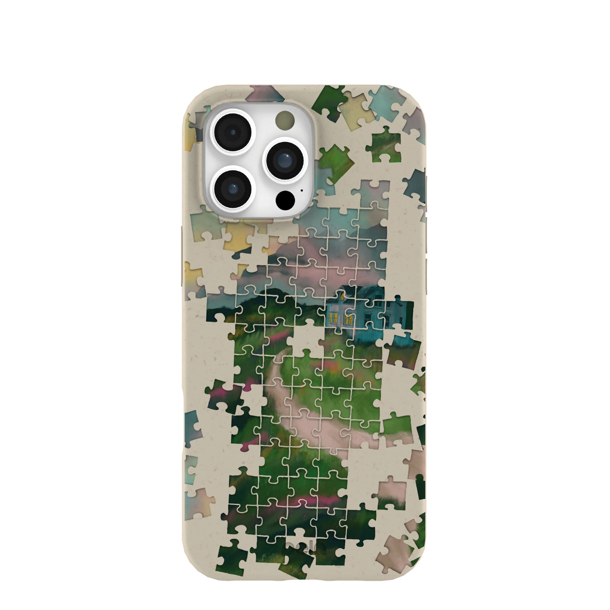 London Fog Peaceful Puzzle iPhone 16 Pro Max Case