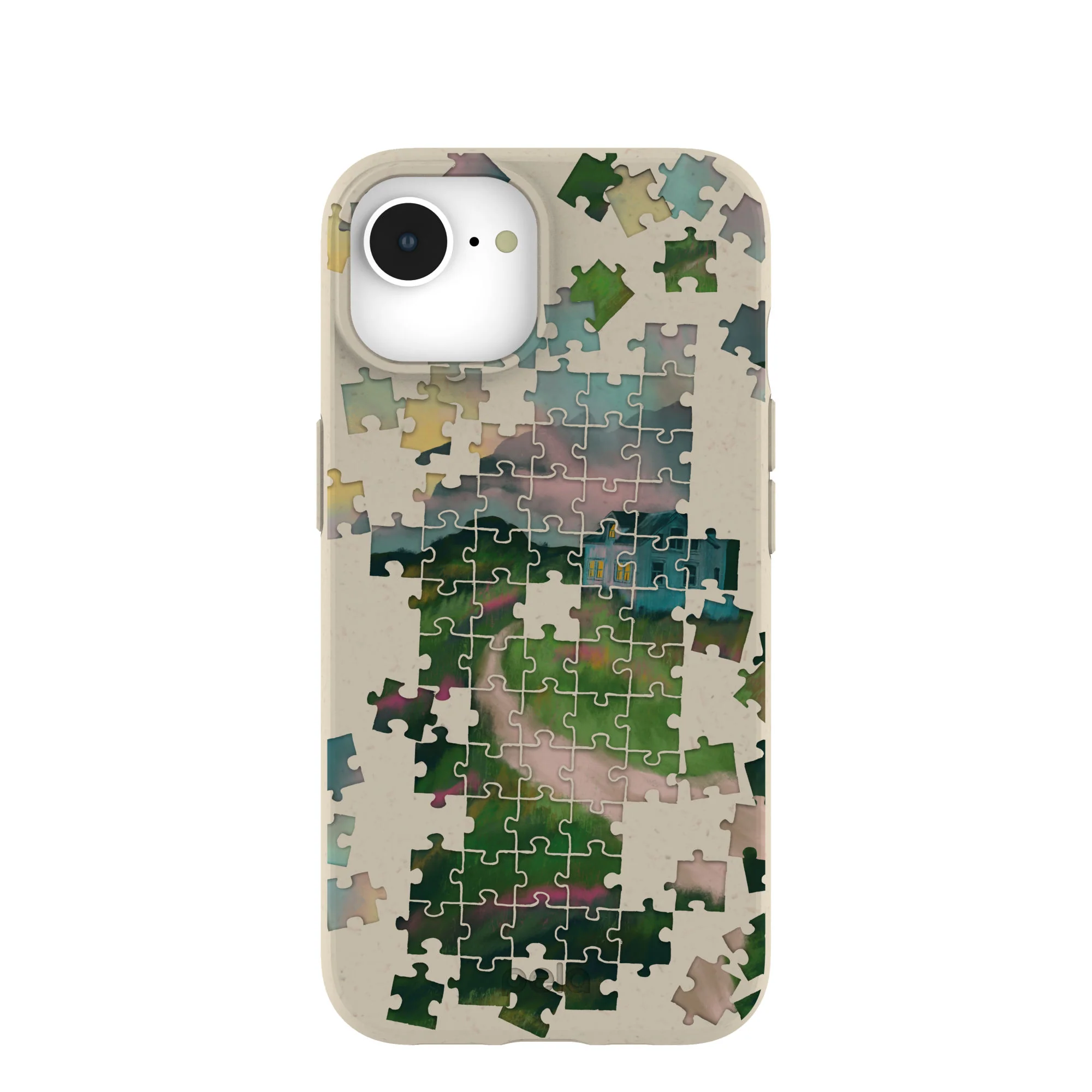 London Fog Peaceful Puzzle iPhone 16e/17e Case
