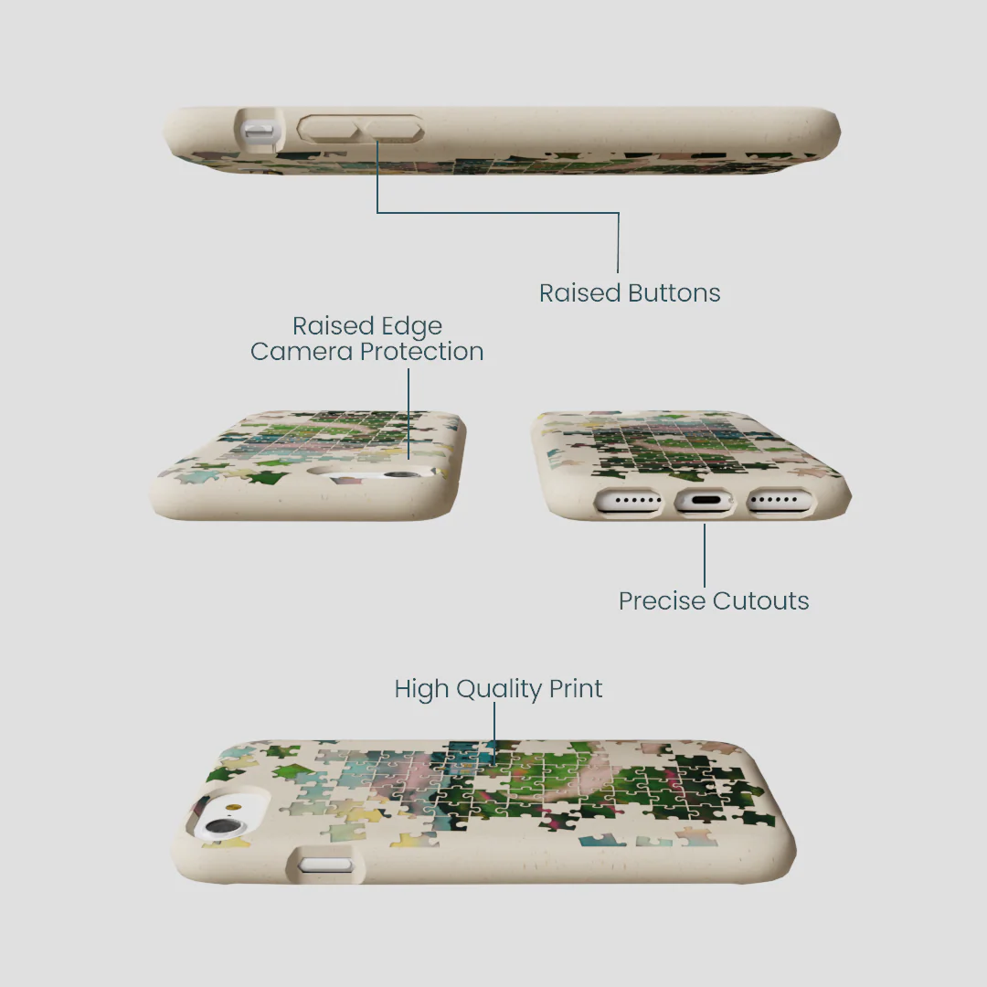 London Fog Peaceful Puzzle iPhone 6/6s/7/8/SE Case - Image 3