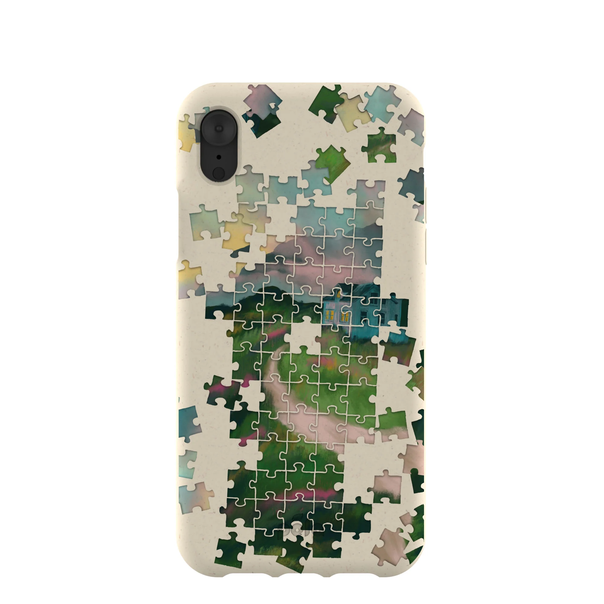 London Fog Peaceful Puzzle iPhone XR Case