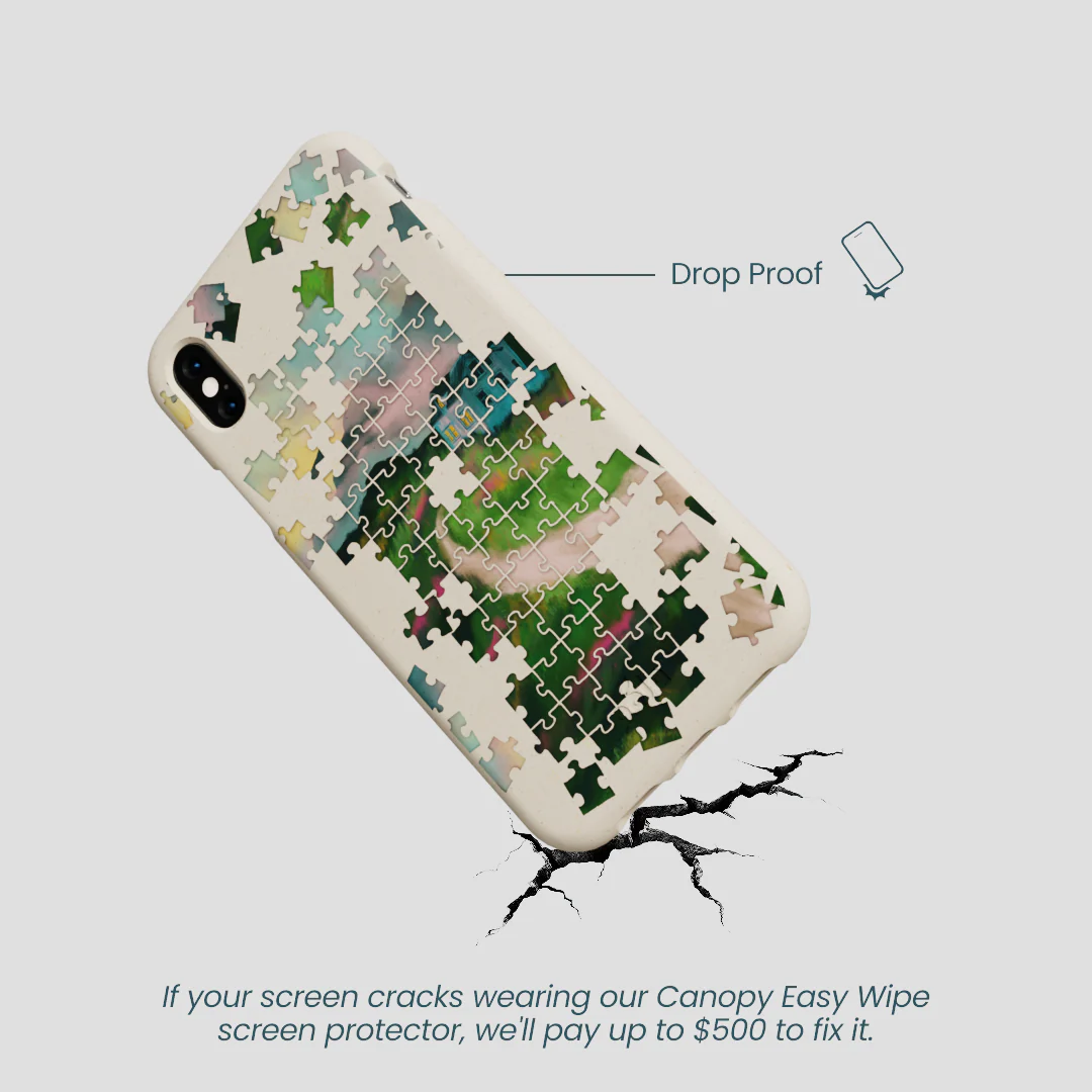 London Fog Peaceful Puzzle iPhone XR Case - Image 5