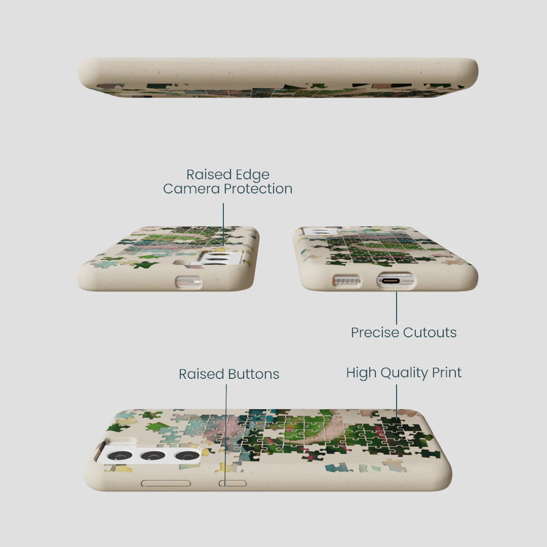 London Fog Peaceful Puzzle Samsung Galaxy S21 Case - Image 2